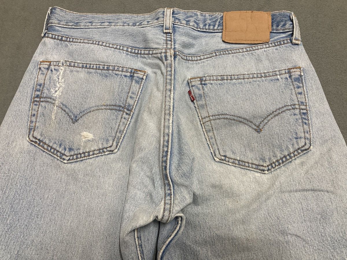 Levi's Vintage 90’s Levis 501 jeans Made in USA Size US 33 - 16 Thumbnail