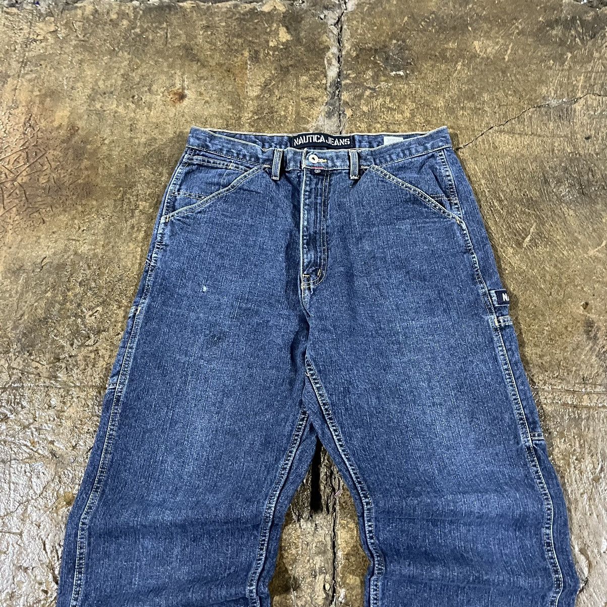 JNCO × Nautica × Vintage Crazy Vintage Y2K Nautica Carpenter Jeans Baggy Skater Size US 38 / EU 54 - 8 Thumbnail