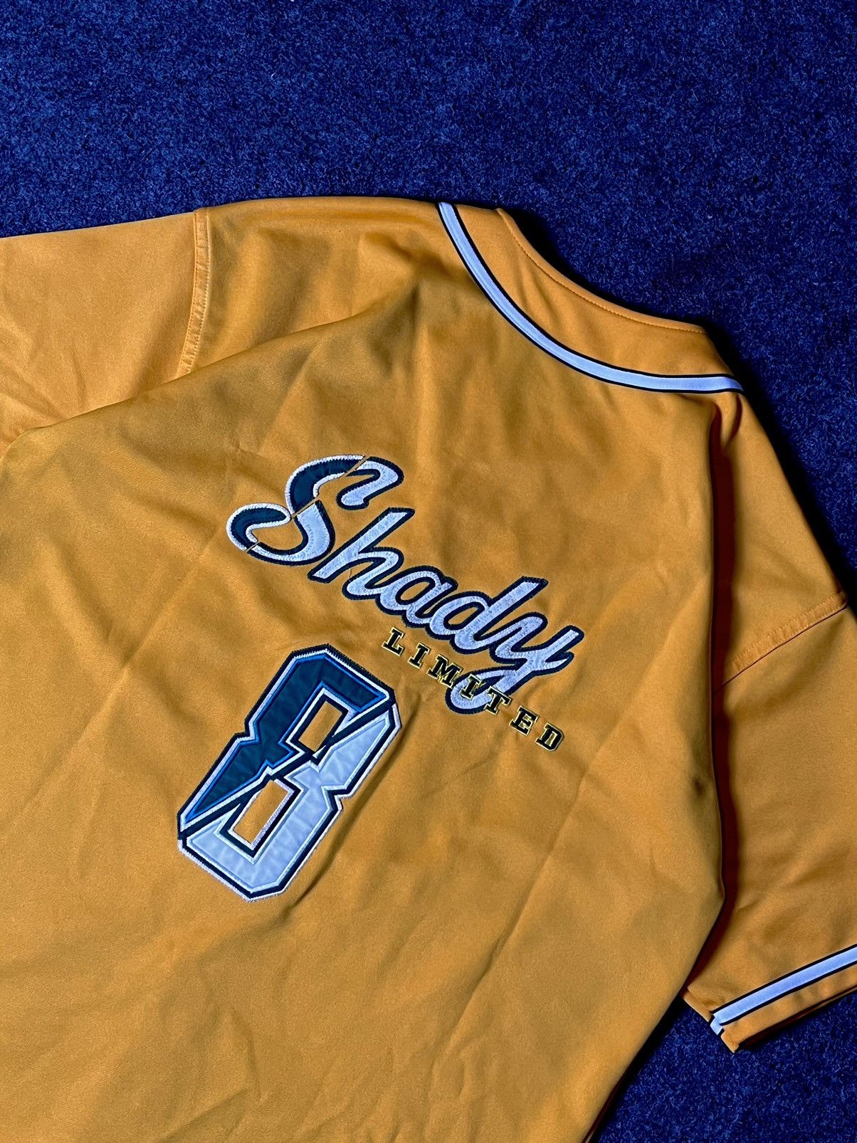 Eminem × Shady Ltd × Vintage Y2K HIPHOP JERSEY SHADY LTD 8 BY EMINEM FUBU KARLKANI SOHK Size US XXL / EU 58 / 5 - 7 Thumbnail