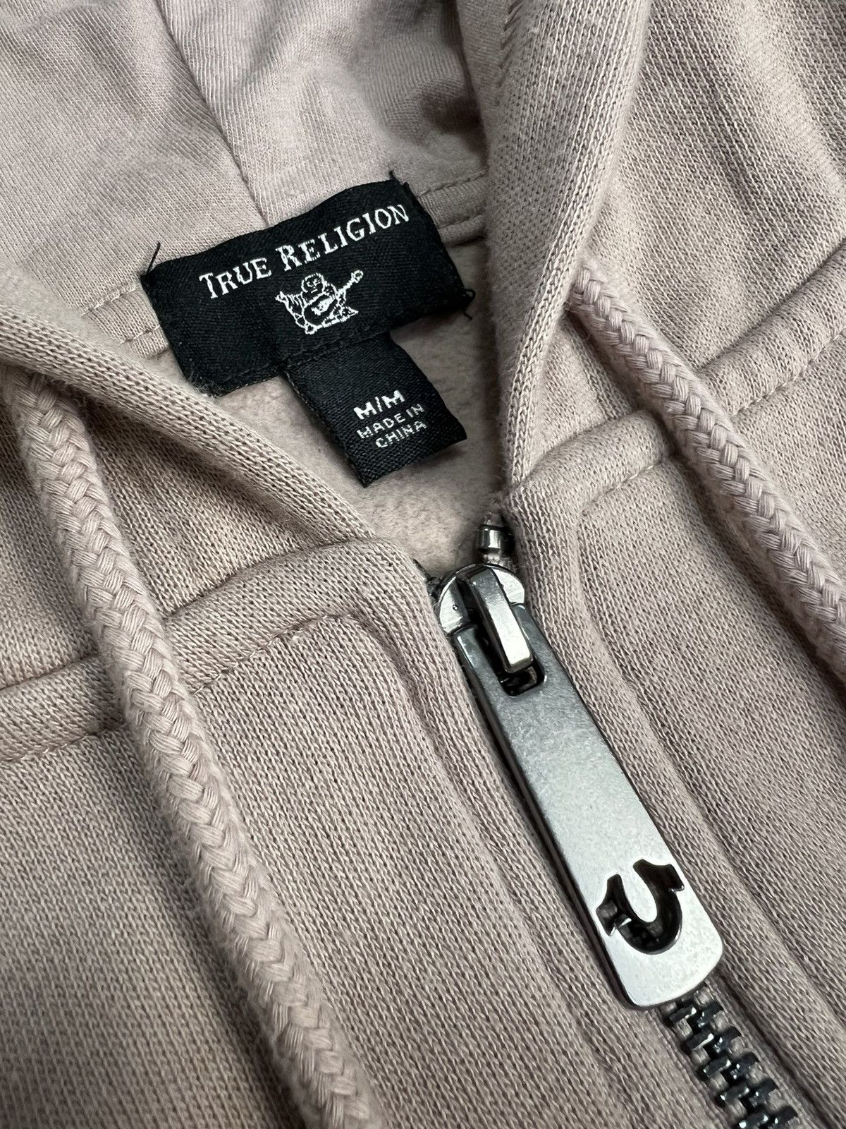 True Religion × Vintage Vtg True Religion Zip Up Hoodie Women Size M Size M / US 6-8 / IT 42-44 - 4 Thumbnail