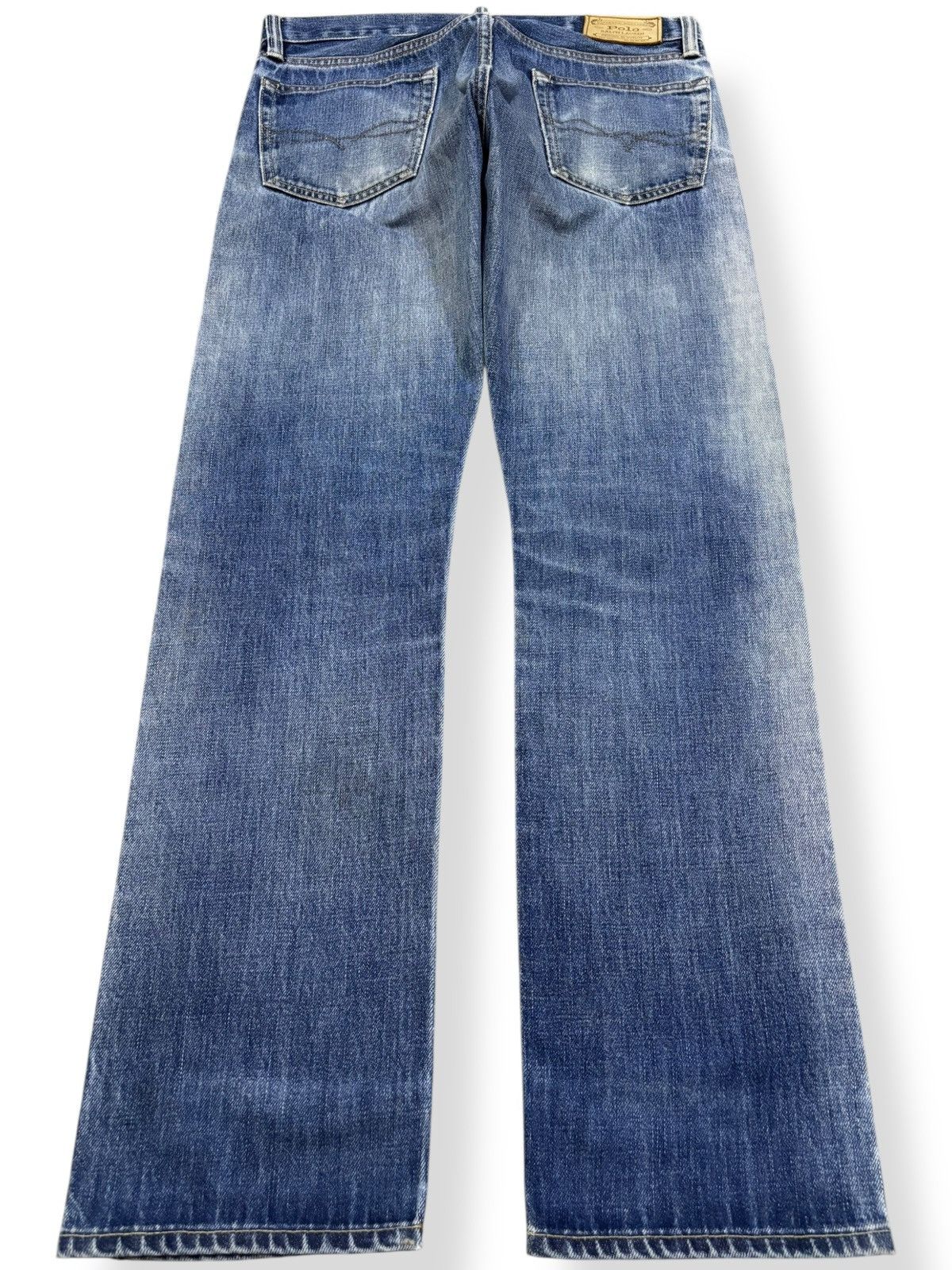 Ralph Lauren Vintage Ralph Lauren Slim Straight Distressed Grunge Jeans Size US 32 / EU 48 - 2 Thumbnail