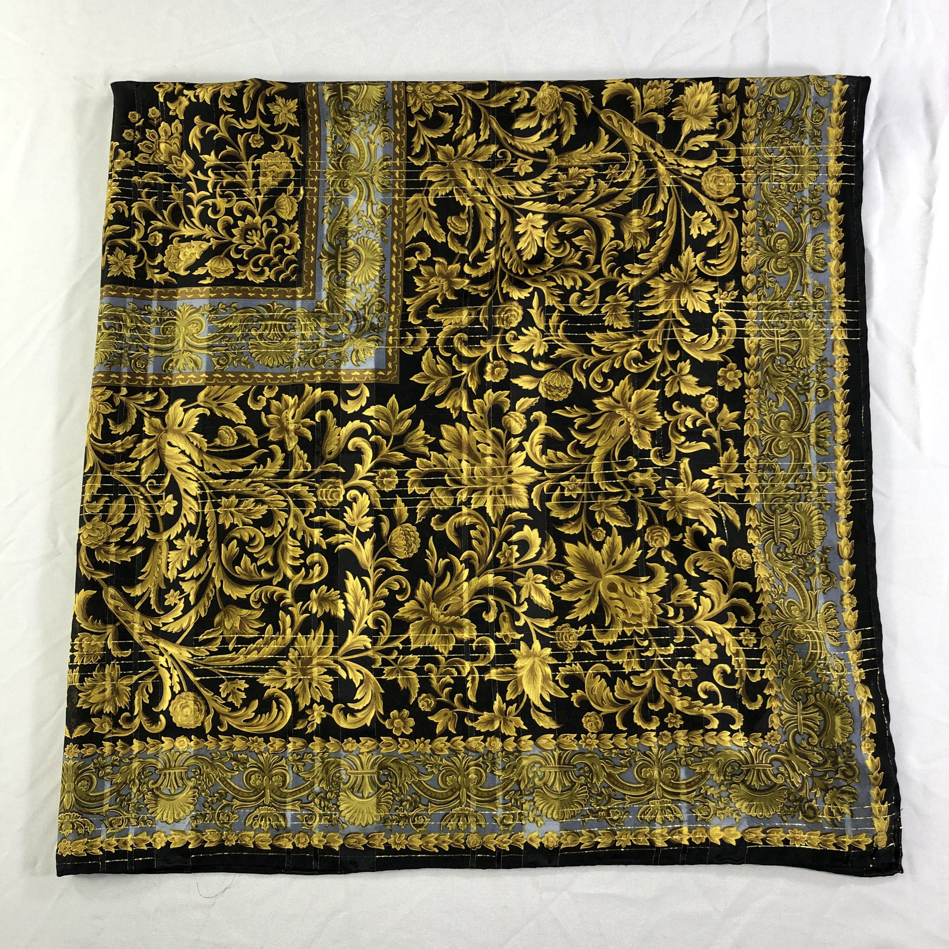 Vintage Vintage Silk Scarf Size ONE SIZE - 2 Thumbnail