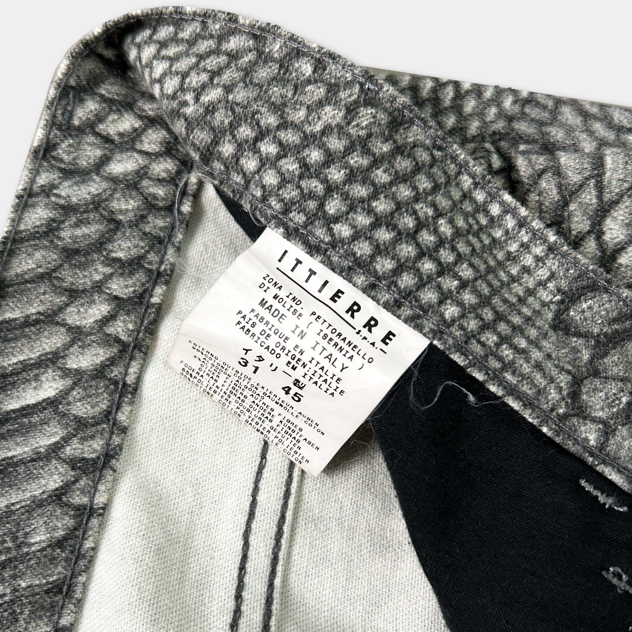 Just Cavalli Just Cavalli Snake Print Blue White Denim Jeans Size US 28 / EU 44 - 6 Thumbnail