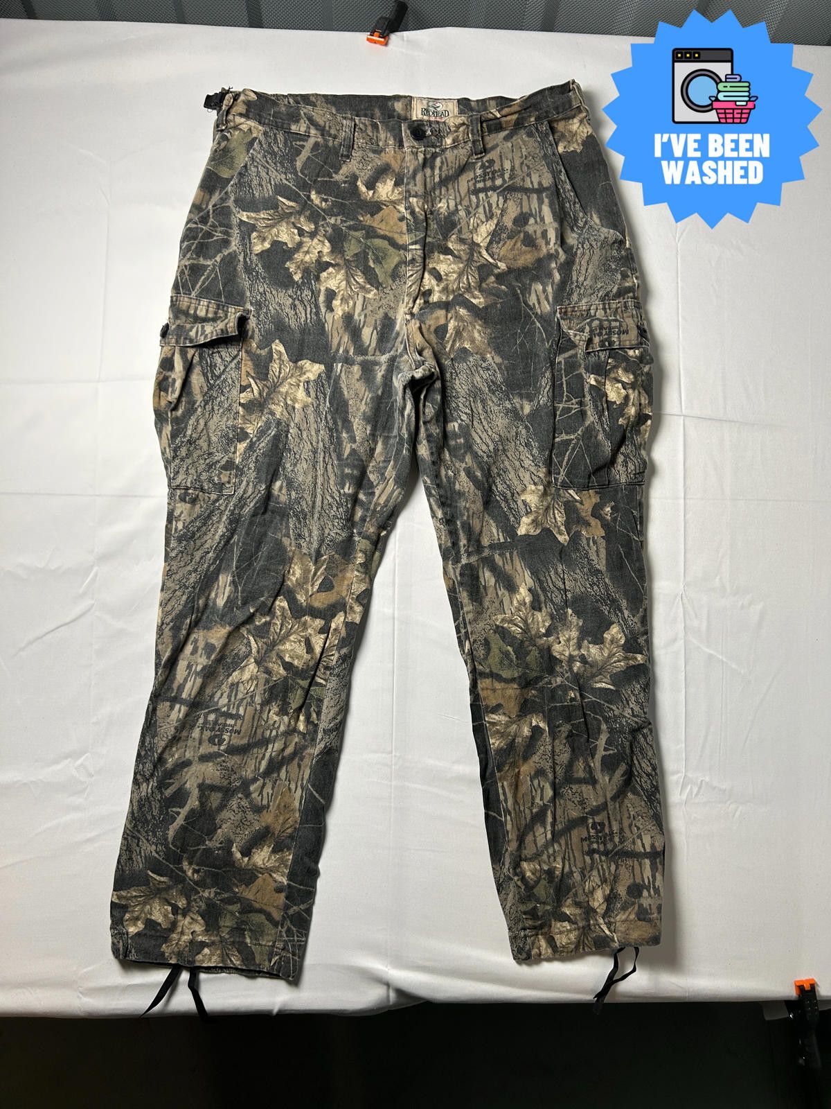 Realtree Redhead Real Tree Camo Heavyweight Cargo Trousers Hunting Size US 36 / EU 52 - 1 Thumbnail
