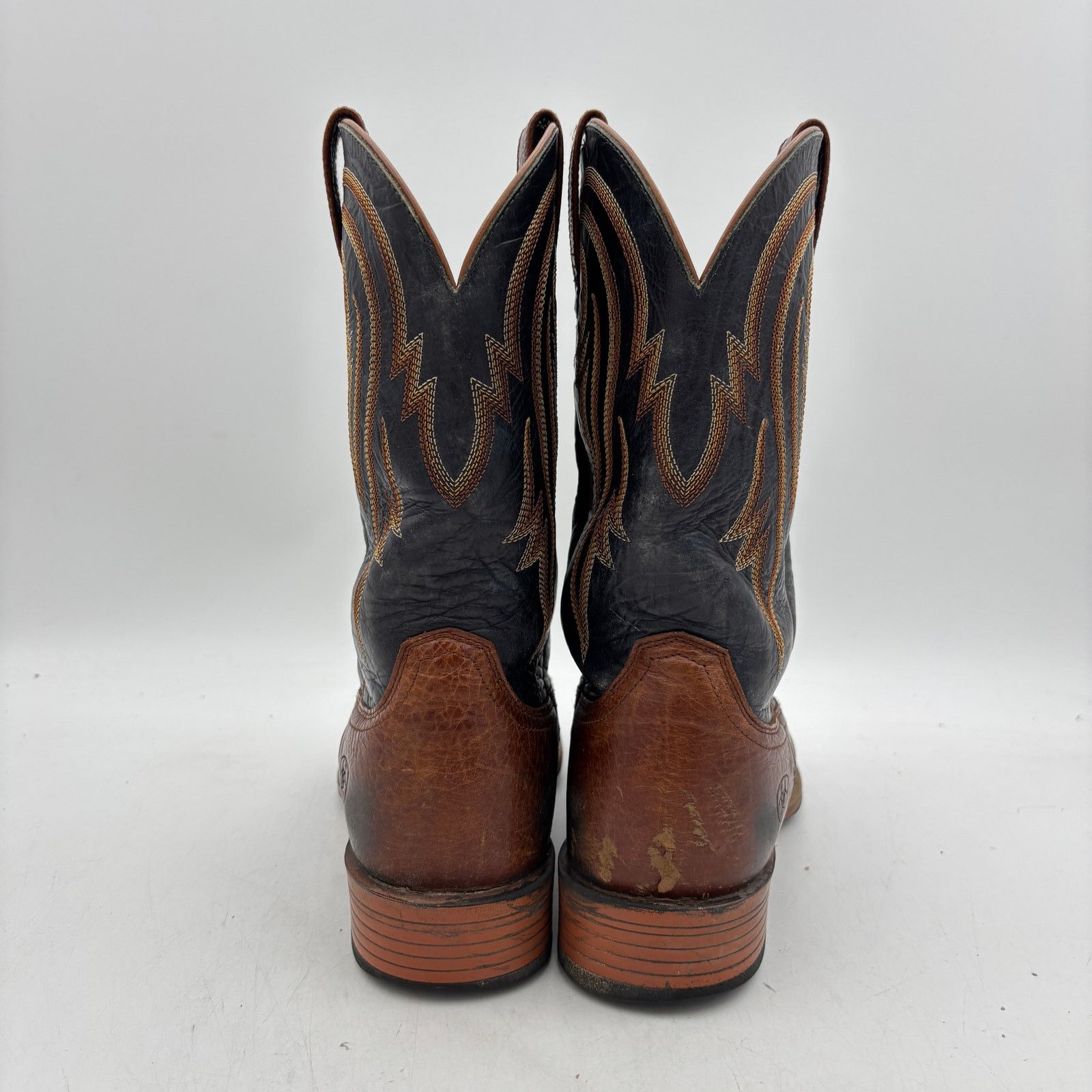Ariat Ariat Plano Square Toe Western Work Boots Men's 8.5D Cowboy Size US 8.5 / EU 41-42 - 4 Thumbnail