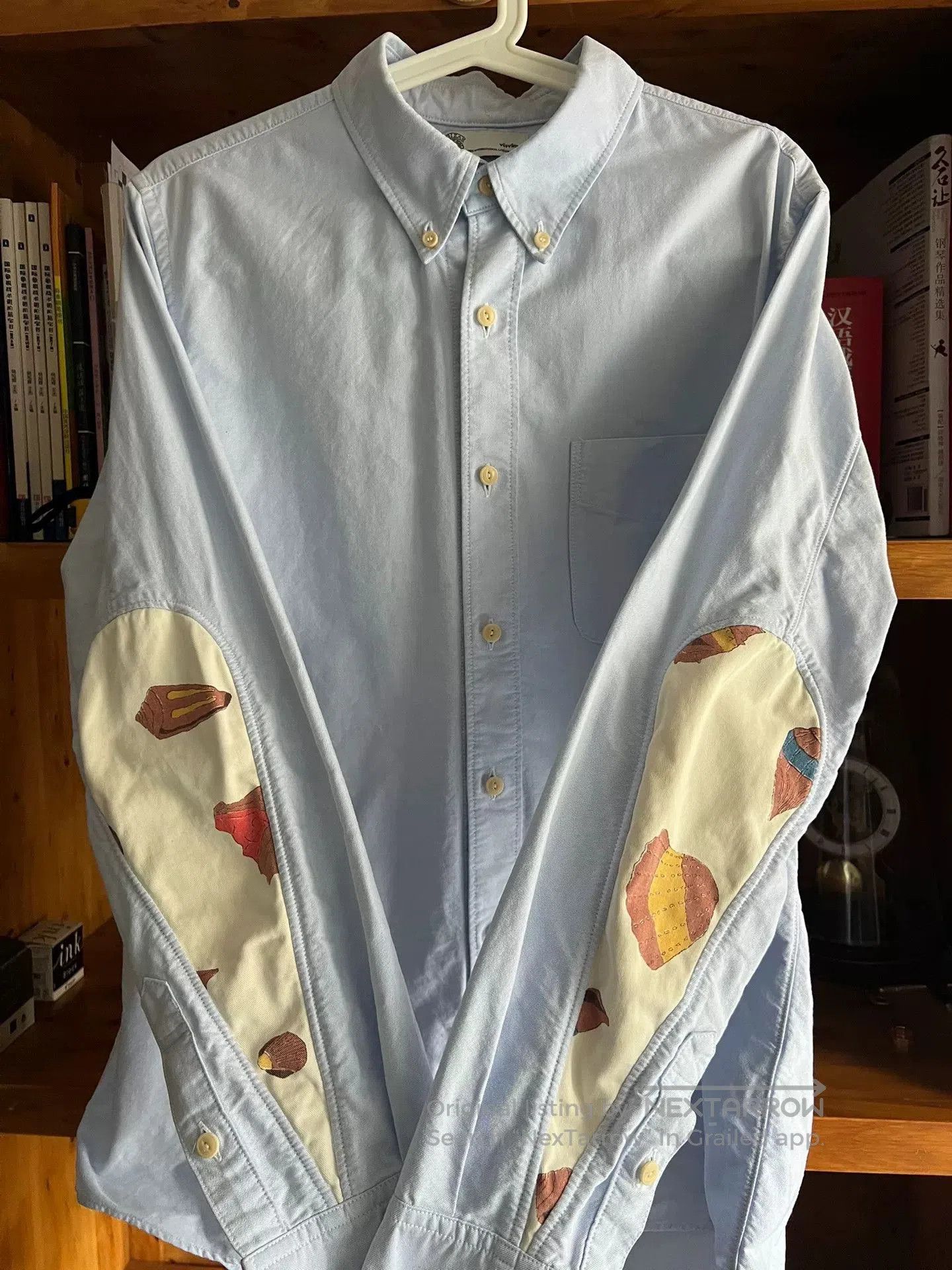 Visvim visvim Giza Cotton Water Drop Sleeve Shirt. Size US M / EU 48-50 / 2 - 7 Thumbnail