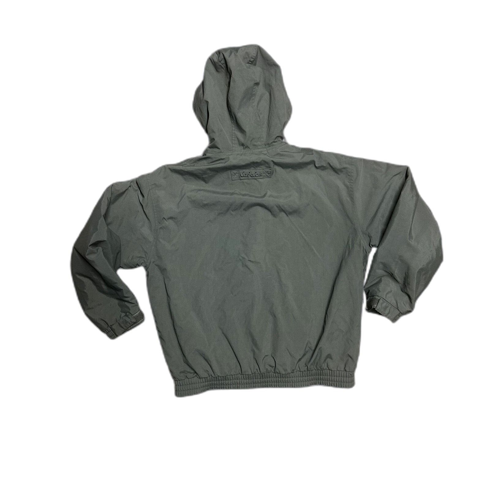 Vintage Cabela's Outdeer Gear All Weather Green Nylon Jacket Mens La Size US L / EU 52-54 / 3 - 3 Thumbnail