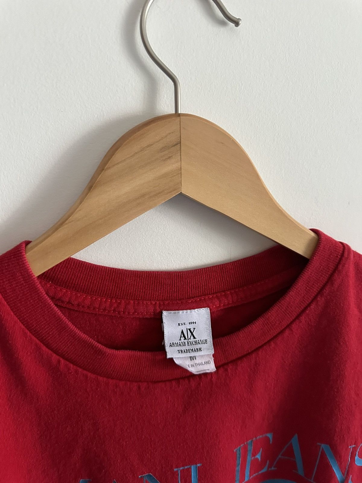 Armani × Vintage armani jeans vintage tee Size US M / EU 48-50 / 2 - 4 Thumbnail