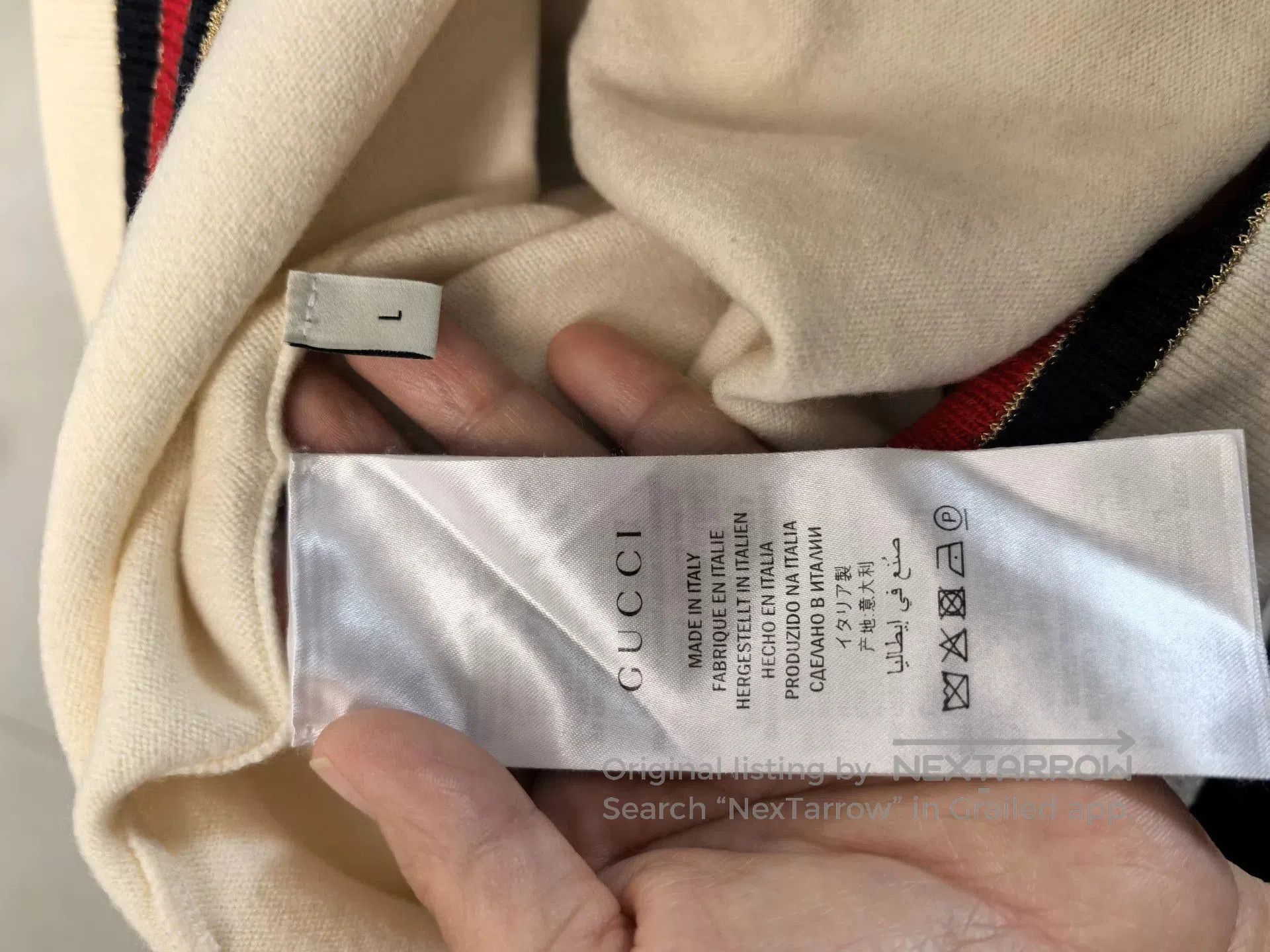 Gucci Authentic Gucci Knit Cardigan Sweater. Size US M / EU 48-50 / 2 - 4 Thumbnail