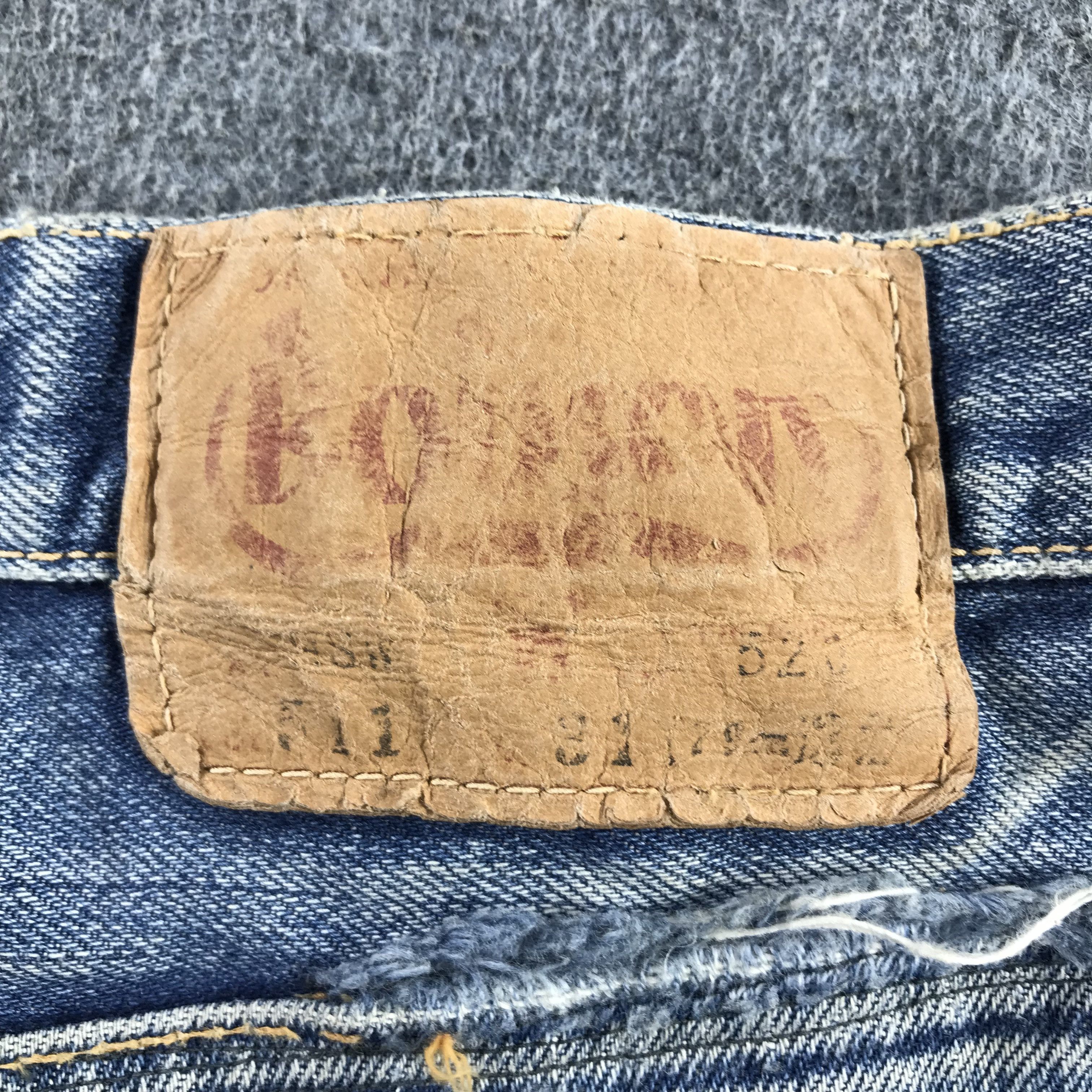 Japanese Brand Vintage Bobson Jeans Stone Wash Denim KJ3437 Size US 31 - 5 Thumbnail