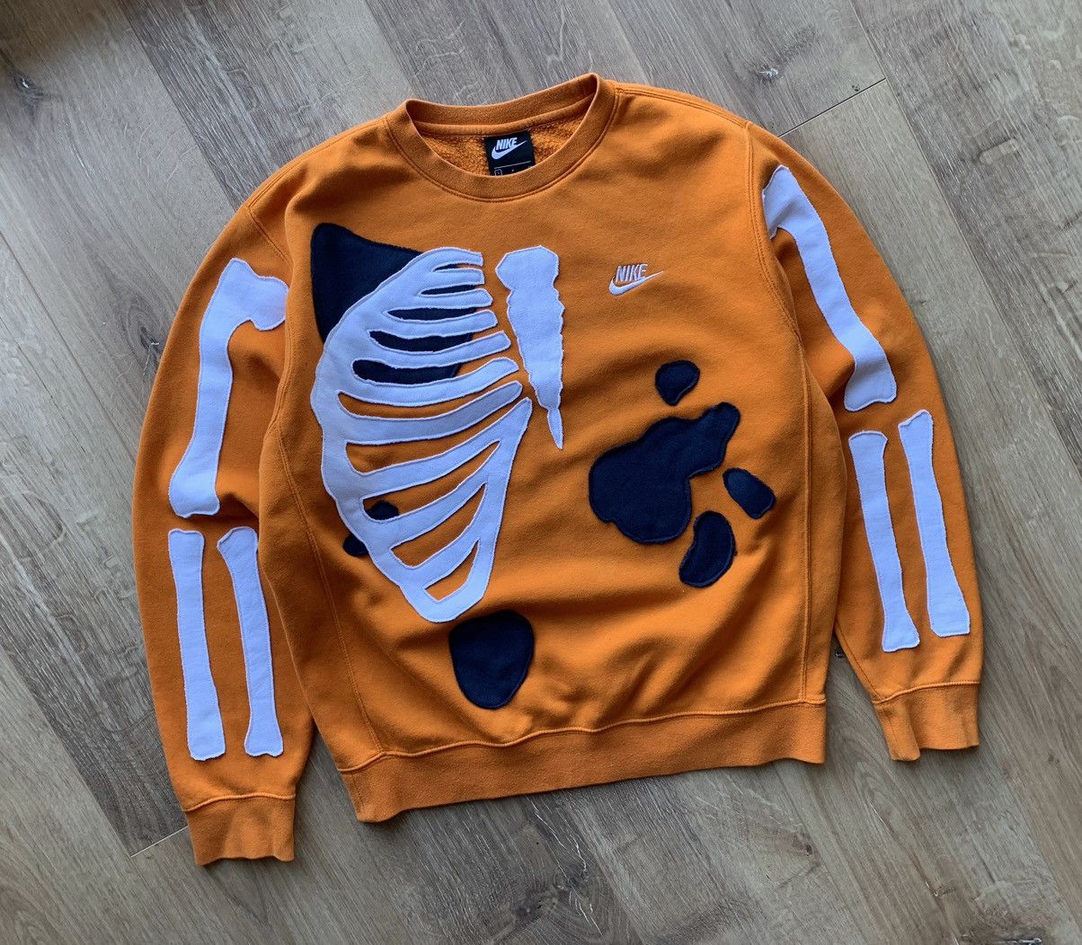 Nike Vintage Nike Skeleton big logo sweatshirt Size US S / EU 44-46 / 1 - 2 Thumbnail