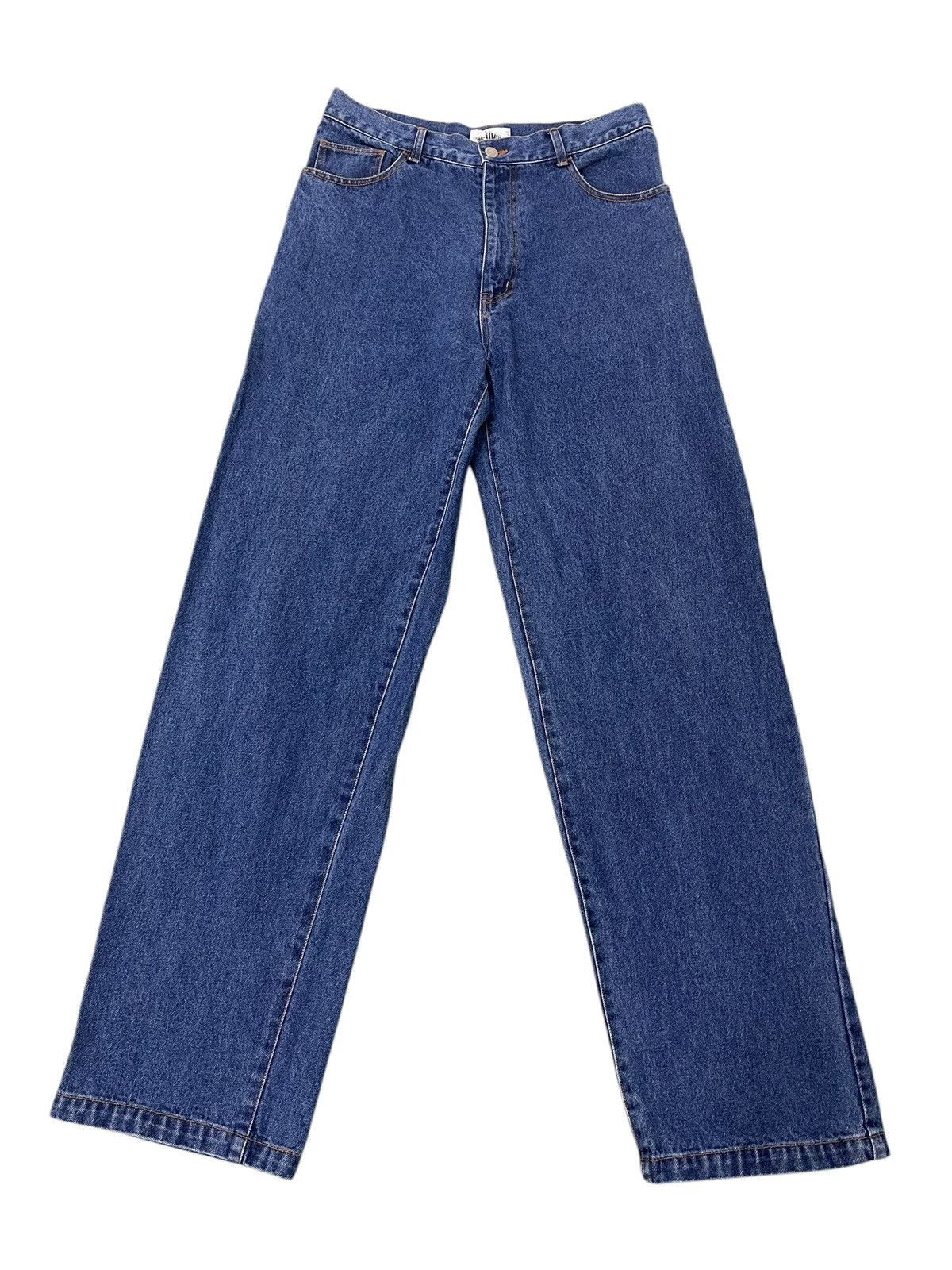 Kansai Yamamoto Baggy Jeans Vtg Y2K Kansai Impact Embroydered 1🟦3 Size US 32 / EU 48 - 8 Thumbnail
