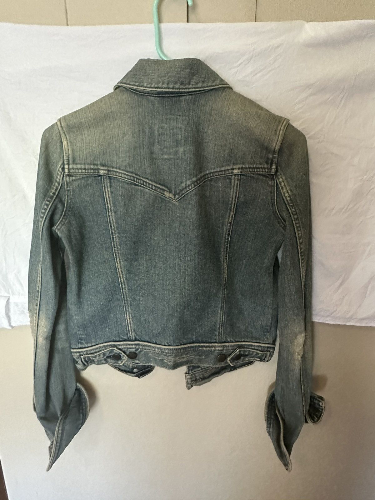 Abercrombie & Fitch Denim Jacket Size S / US 4 / IT 40 - 2 Thumbnail