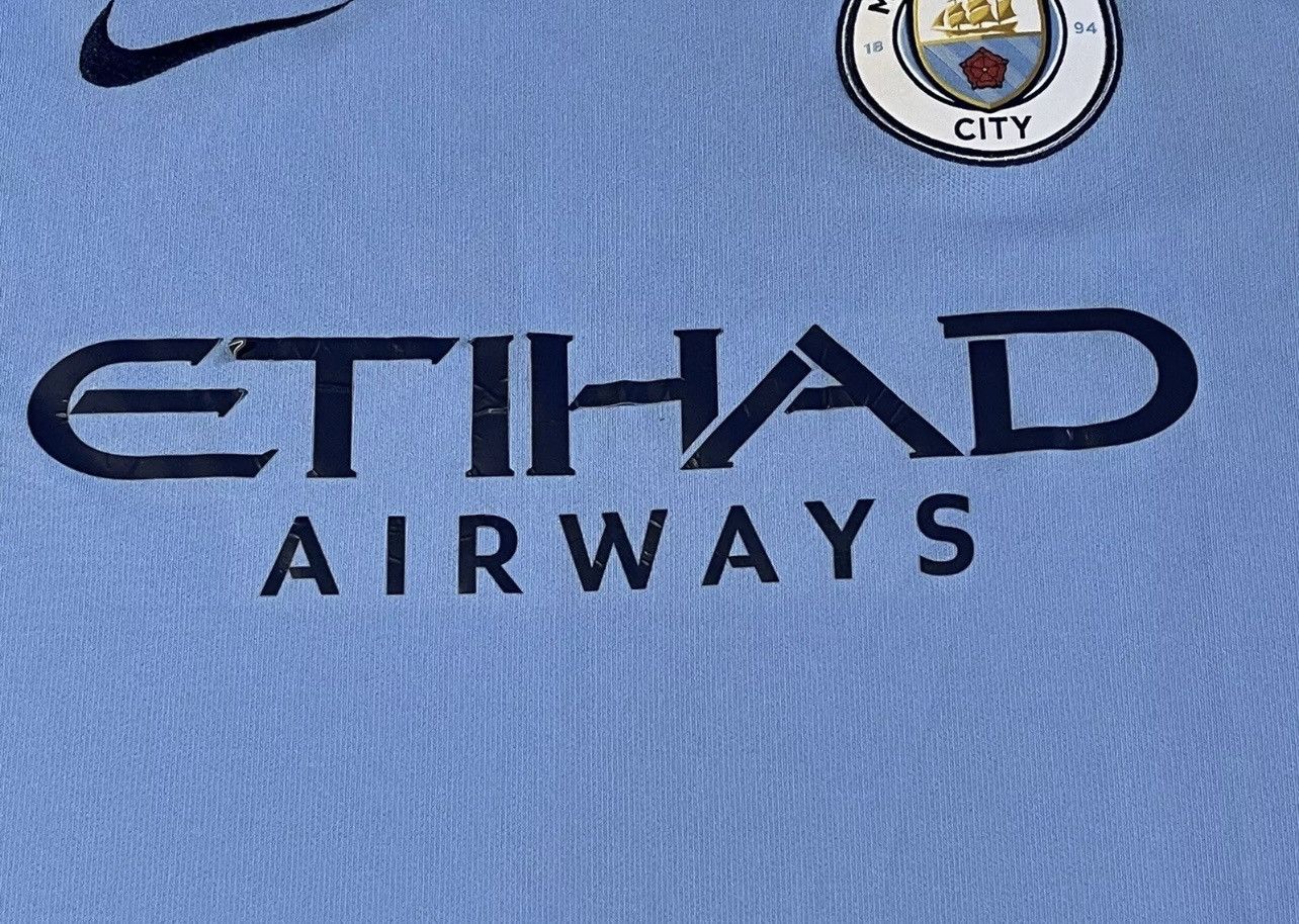 Nike Nike Manchester City Soccer Jersey Men’s Large Blue Shirt Size US L / EU 52-54 / 3 - 3 Thumbnail