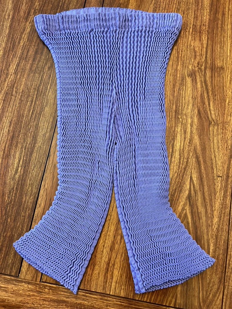 Issey Miyake Issey Miyake size:2 Purple shorts Size 31" - 2 Thumbnail