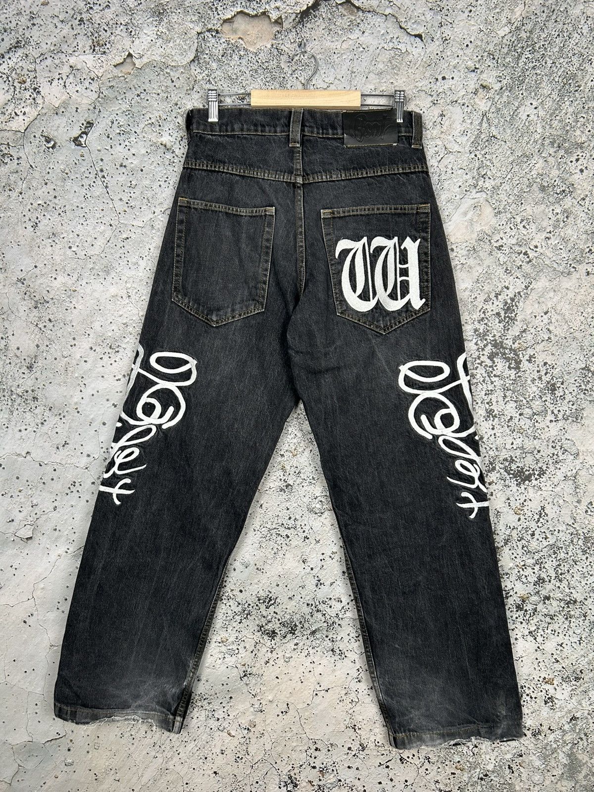 Vintage Vintage Bsat Rap Baggy Denim Pants Streetwear 90s Skate Size US 30 / EU 46 - 3 Thumbnail