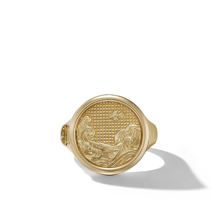 David Yurman o1w1db11025 R25978M /Size 7 / Rings in Golden Size ONE SIZE - 4 Thumbnail