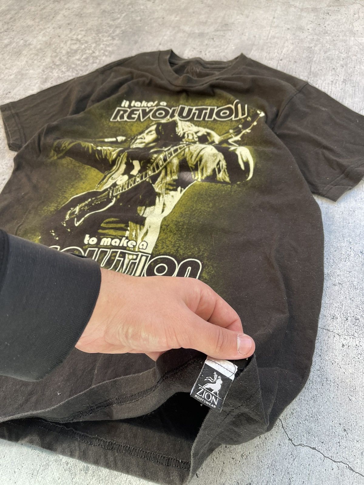 Band Tees × Bob Marley × Vintage y2k 2008 Zion Bob Marley Revolution Size US M / EU 48-50 / 2 - 4 Thumbnail