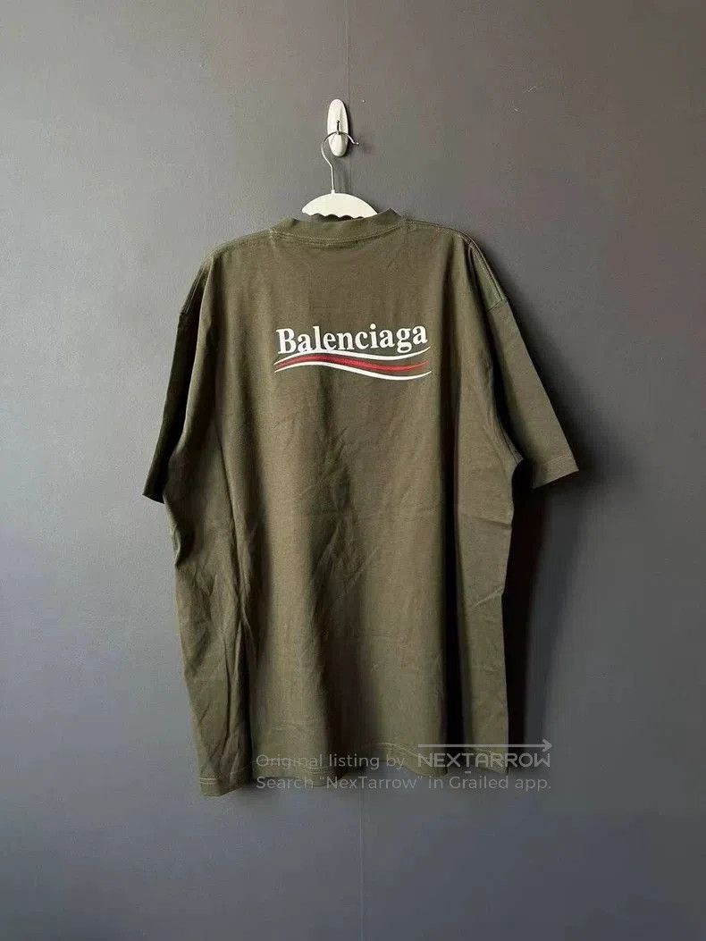 Balenciaga Balenciaga Embroidered Cola Short Sleeve. Size US M / EU 48-50 / 2 - 2 Thumbnail