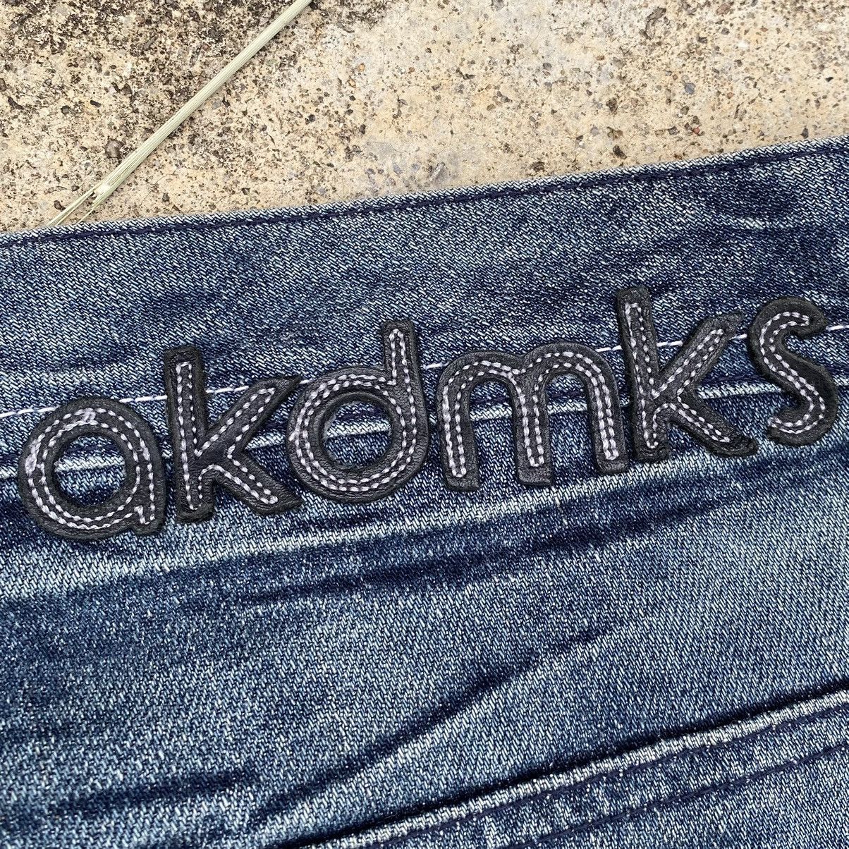 JNCO × Vintage Super Baggy Akademiks Long Denim Acid Wash Carpenter Jeans Size US 36 / EU 52 - 18 Thumbnail