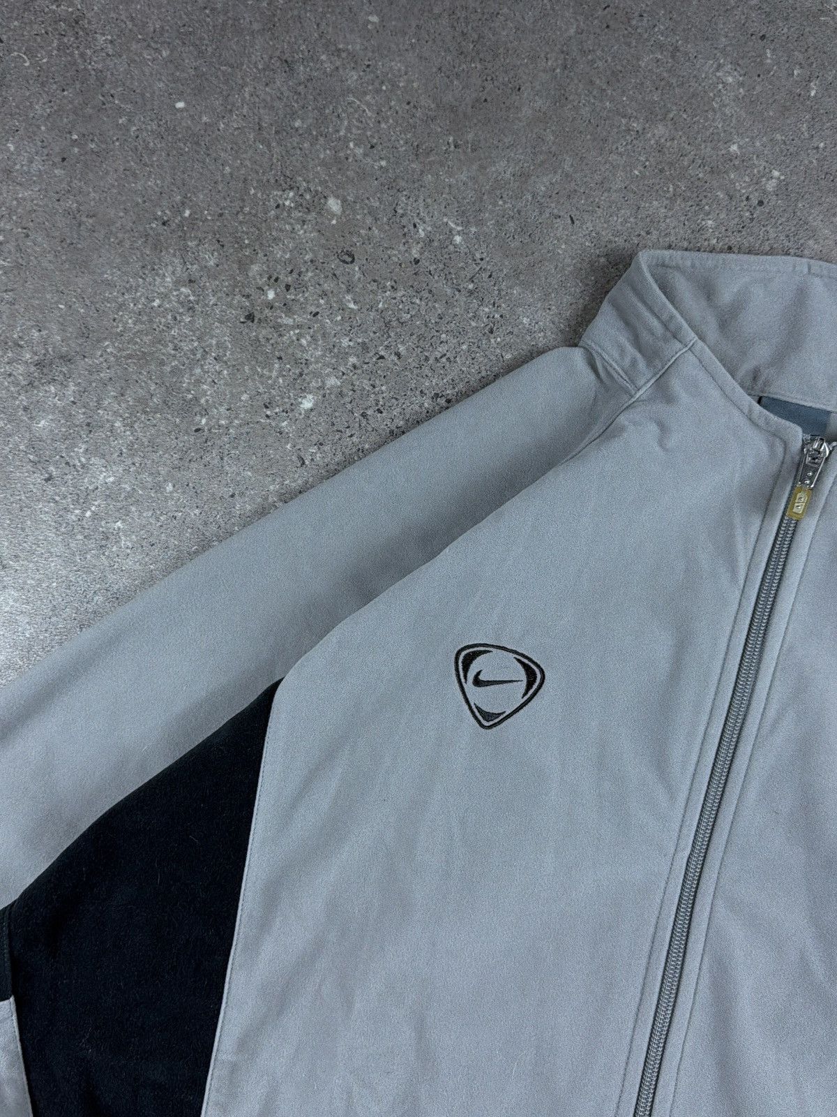 Nike Vintage 00s nike velvet track jacket zip blokecore Size US XL / EU 56 / 4 - 3 Thumbnail