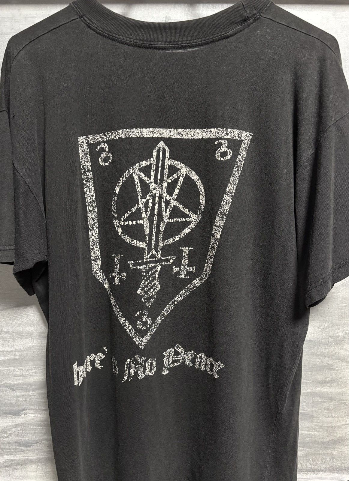 Band Tees Marduk Here’s No Peace 90s Black Metal Vintage Tee M Size US M / EU 48-50 / 2 - 2 Thumbnail