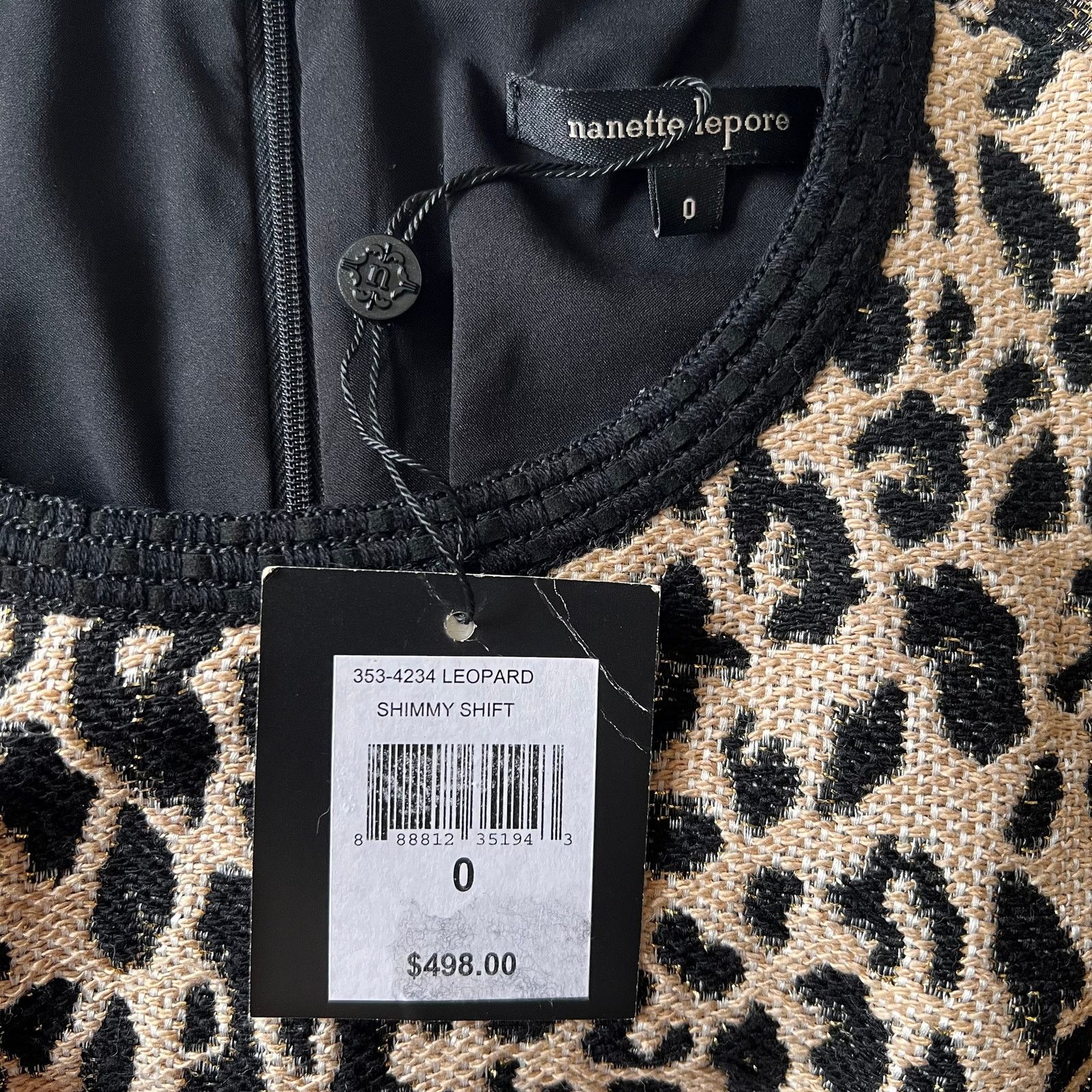 Nanette Lepore Nanette Lepore Leopard-Print Sheath Dress + Jacket Set, US0 Size XS / US 0-2 / IT 36-38 - 13 Thumbnail