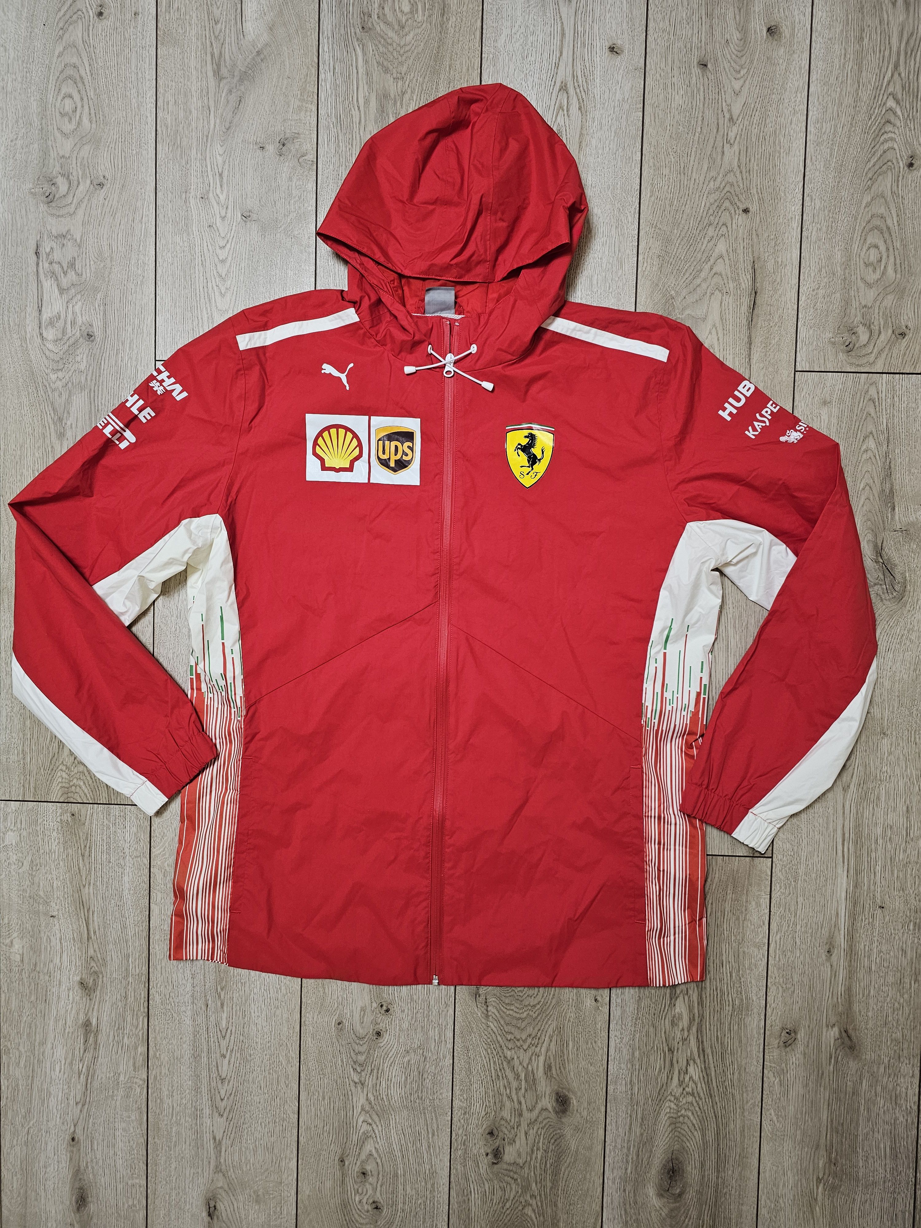 PUMA FERRARI JACKET F1 JACKET FORMULA 1 RED TRACK LIGHT