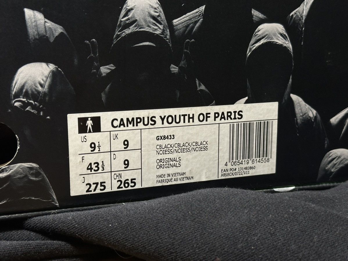 Adidas Adidas Campus x Youth of Paris Size US 9.5 / EU 42-43 - 6 Thumbnail