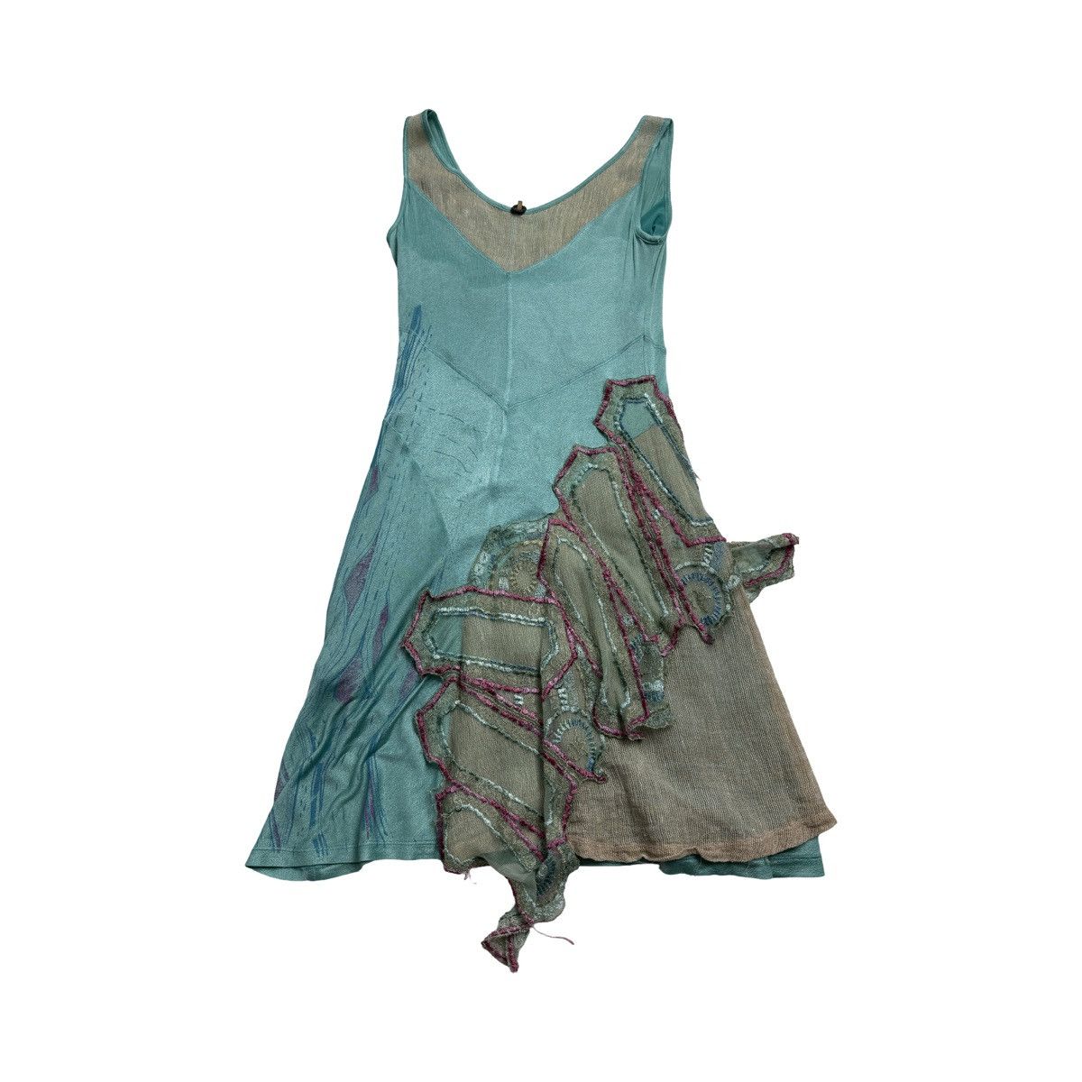Other Save the Queen y2k layered dress jersey jersey mesh Size M / US 6-8 / IT 42-44 - 2 Thumbnail