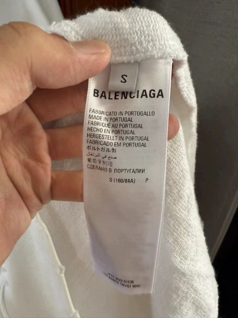 Balenciaga Balenciaga Splash-ink logo sweater Size US S / EU 44-46 / 1 - 4 Thumbnail