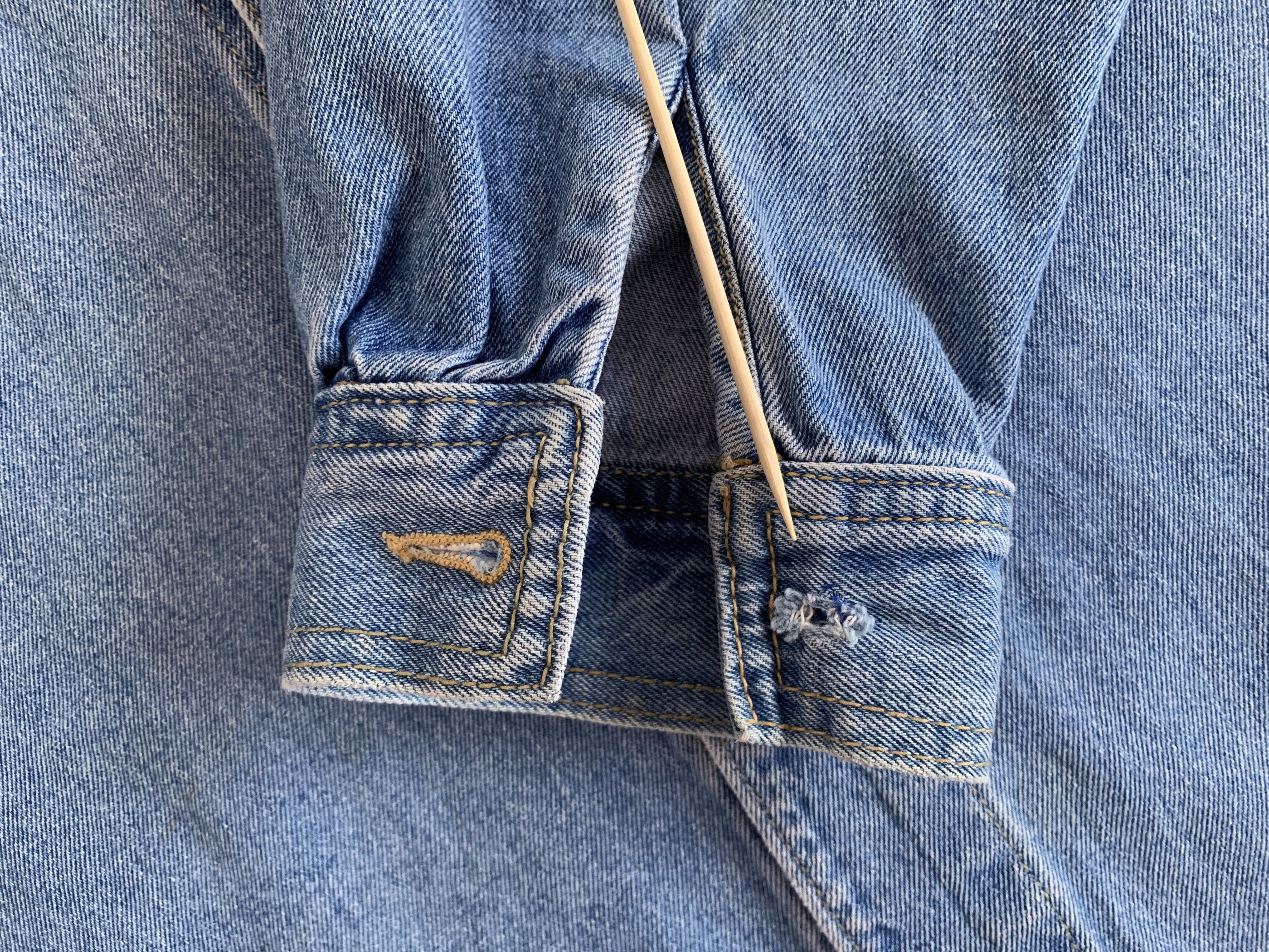 Karl Kani Vintage 90s KARL KANI Jacket Jeans Denim 2pac Tupac Hip Hop Size US M / EU 48-50 / 2 - 11 Thumbnail