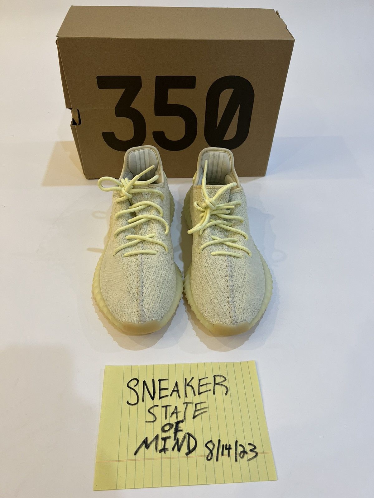Adidas × Kanye West ADIDAS YEEZY BOOST 350 SIZE: 9.5 COLOR: BUTTER Size US 9.5 / EU 42-43 - 4 Thumbnail