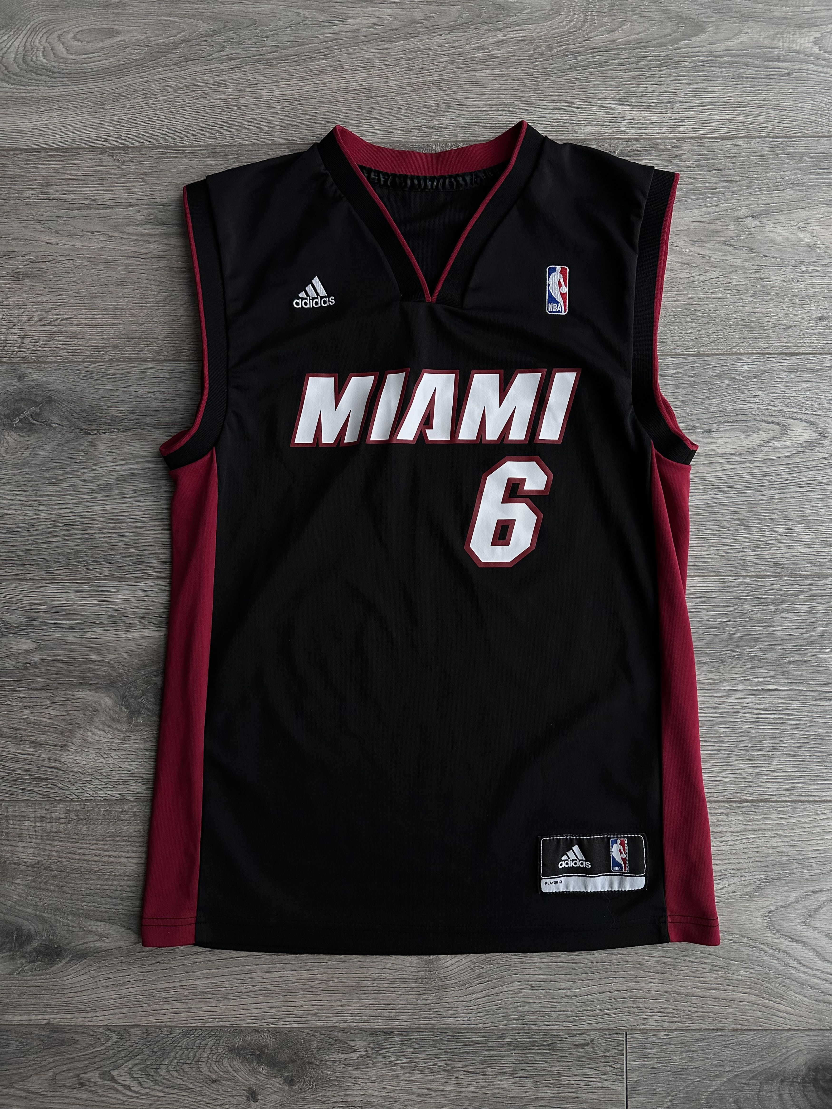 Adidas Adidas Miami Heat Lebron James jersey Size US S / EU 44-46 / 1 - 1 Thumbnail