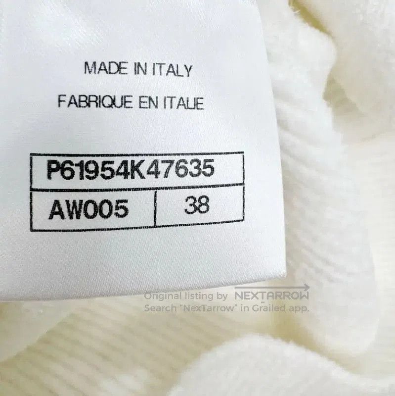 Chanel Chanel White Long Sleeve Pullover Sweater . Size S / US 4 / IT 40 - 5 Thumbnail