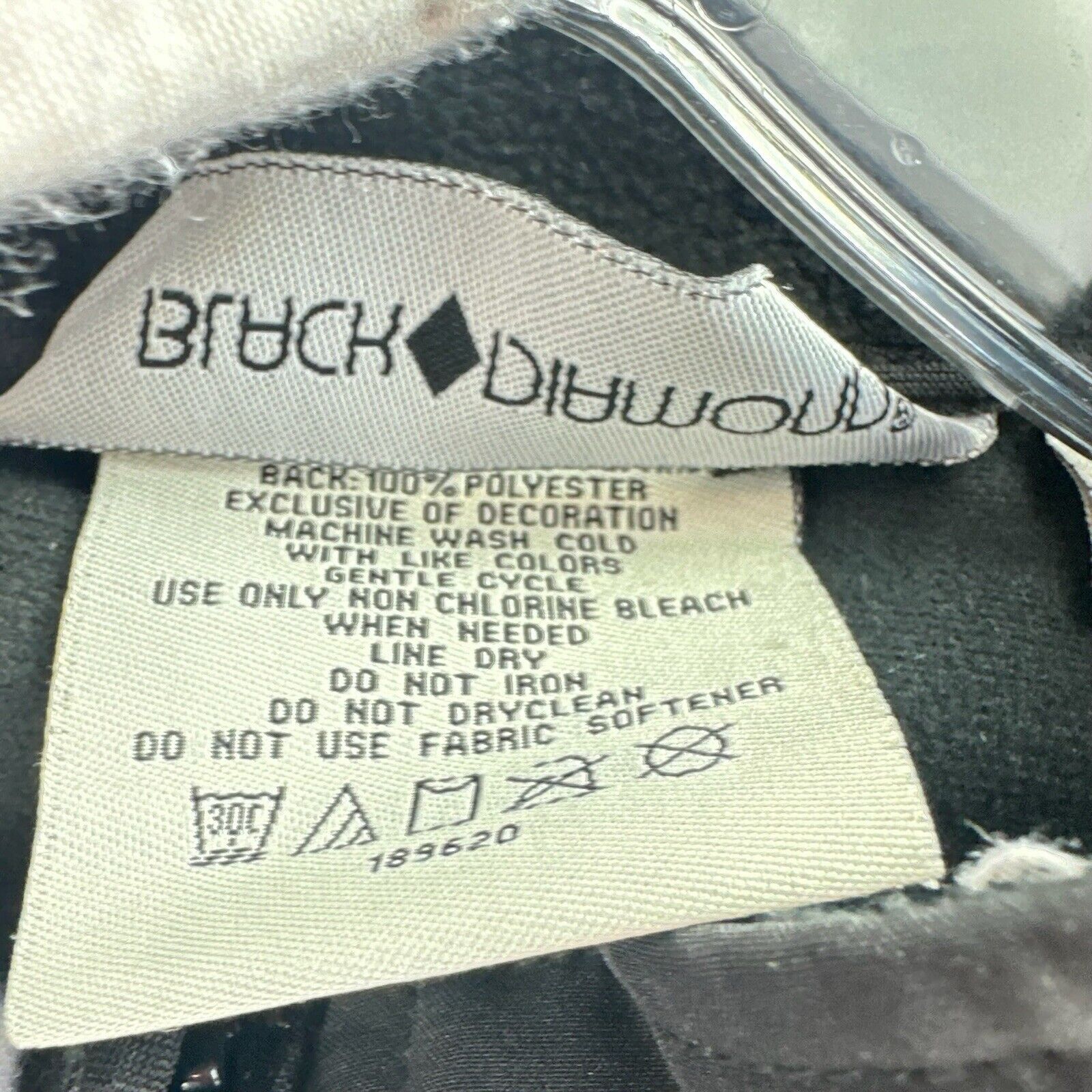 Black Diamond BLACK DIAMOND Men Black Full Zip Mock Outdoor Climb Jacket L Size US L / EU 52-54 / 3 - 6 Thumbnail