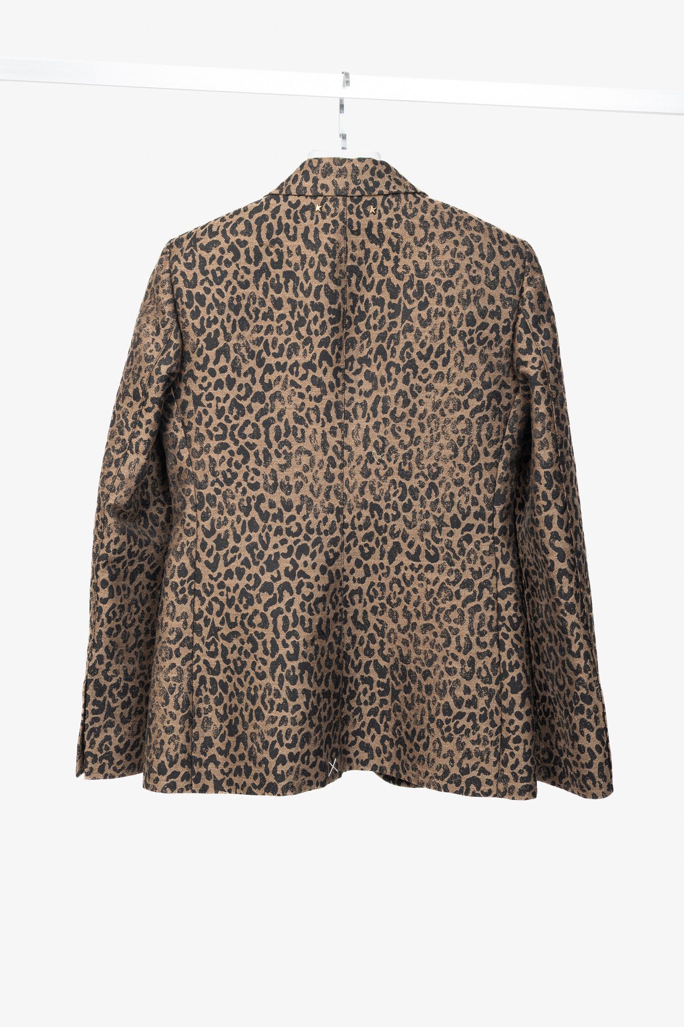 Golden Goose Golden Goose Animalier Leopard Single-Breasted Blazer Size S / US 4 / IT 40 - 2 Thumbnail