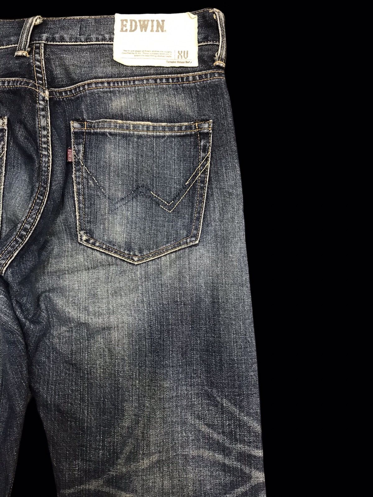 Edwin 💥90s Style💥EDWIN 403 REGULAR CRAZY FADES DENIM F403 Size US 32 / EU 48 - 10 Thumbnail