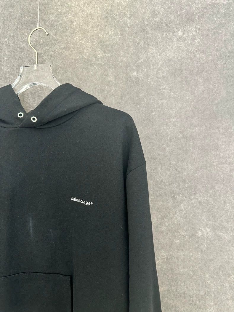 Balenciaga Balenciaga Small logo hooded sweater Size US M / EU 48-50 / 2 - 3 Thumbnail