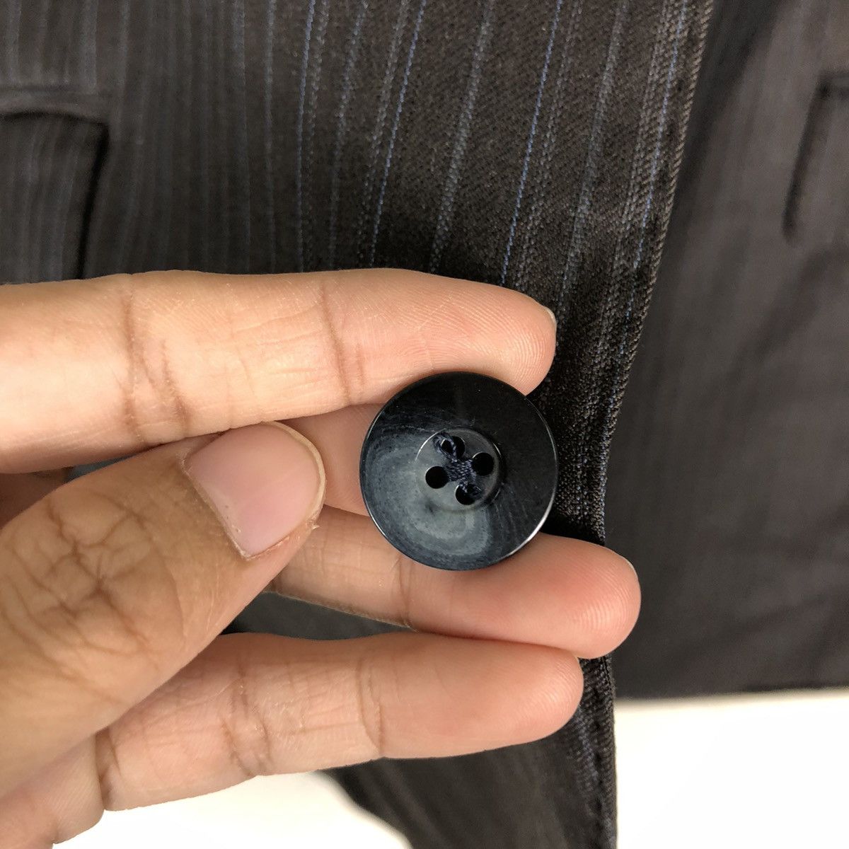 Loro Piana 🔥Vintage Coats Striped Pin Loro Piana Four Seasons Wool Size US S / EU 44-46 / 1 - 16 Thumbnail