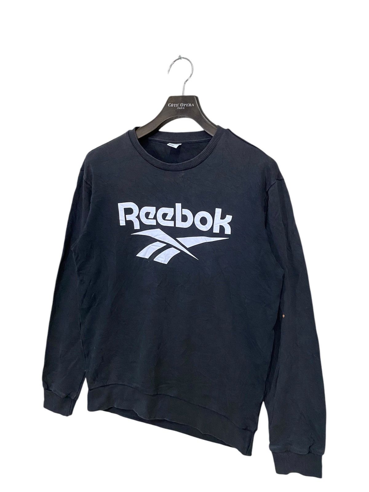 Reebok × Vintage Y2k reebok spell out sweatshirt crewneck jumper size like Size US L / EU 52-54 / 3 - 2 Thumbnail