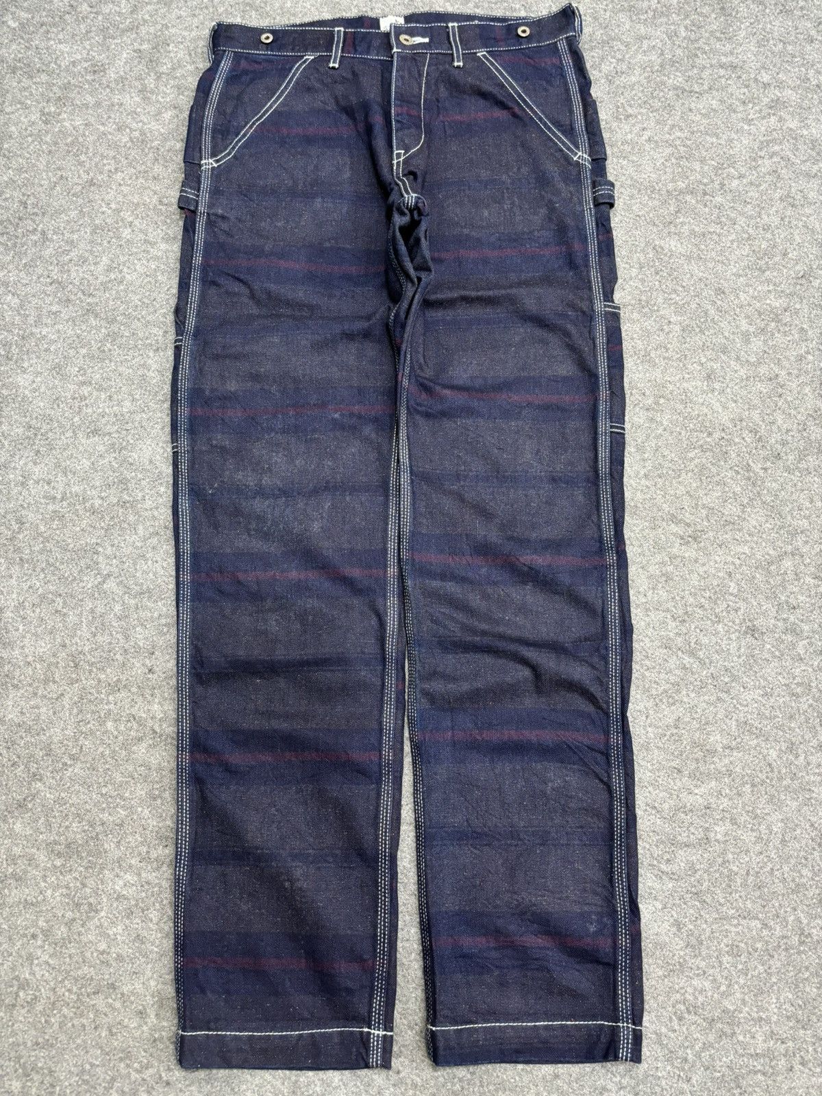 go slow caravan 💥Archival💥Rare go slow caravan Tako Carpenter Denim F545 Size US 32 / EU 48 - 22 Thumbnail