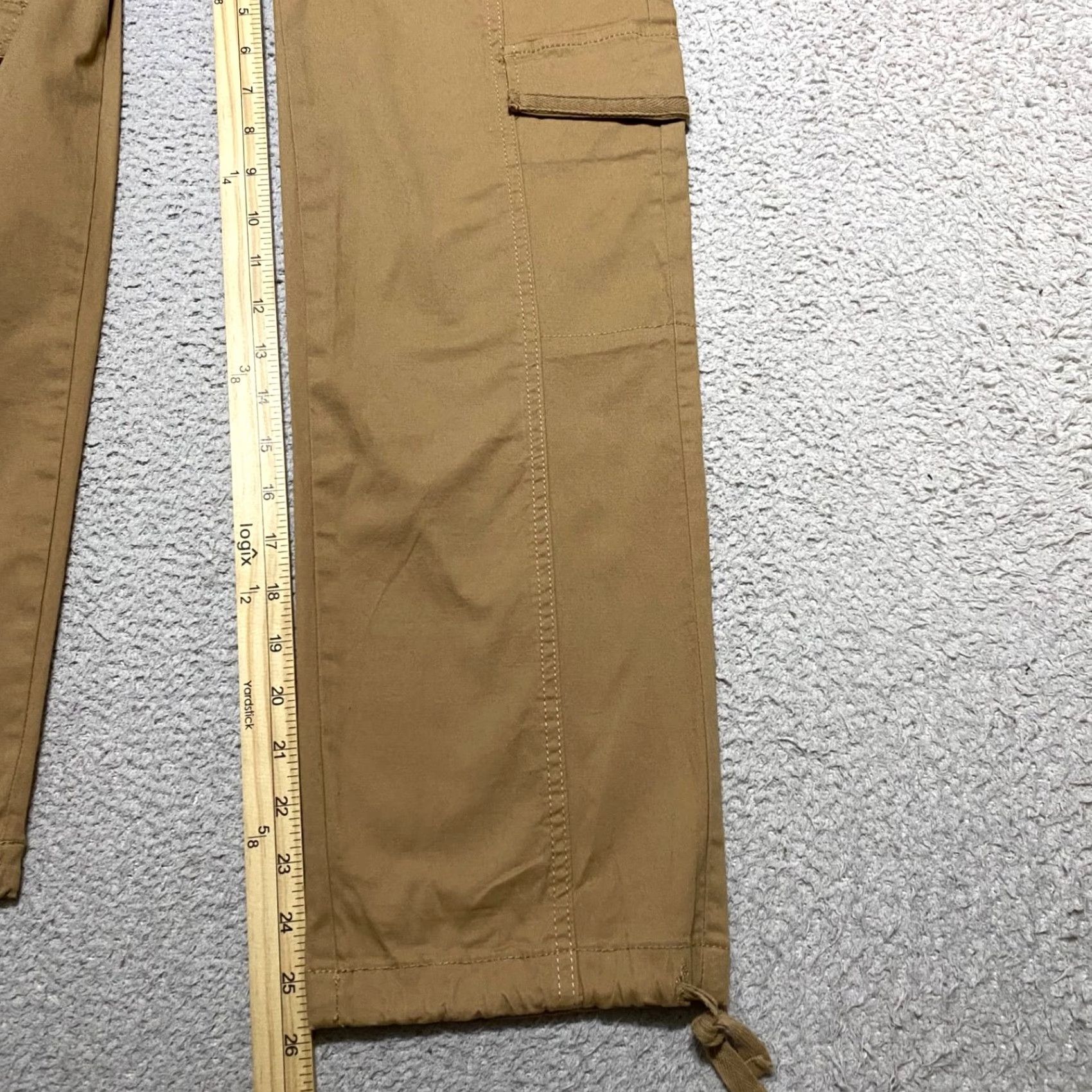 Vintage Kensie Jeans Womens Pants Beige Cargo Medium Wash Mid Rise Straight Jogger 2 XS? Size 26" / US 2 / IT 38 - 6 Thumbnail