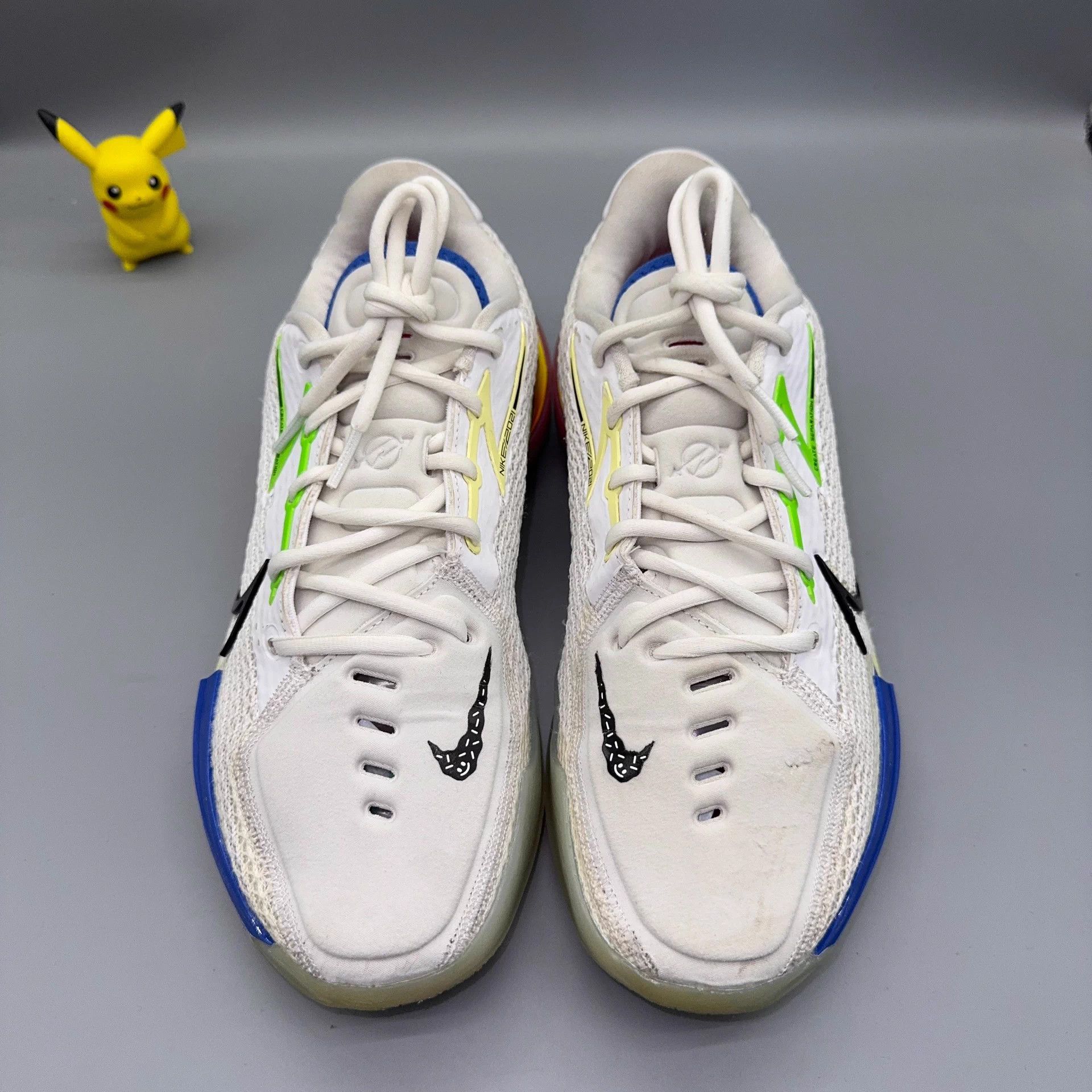 Nike Nike Gtcut1 White Blue Gray 42.5 Size US 9.5 / EU 42-43 - 2 Thumbnail