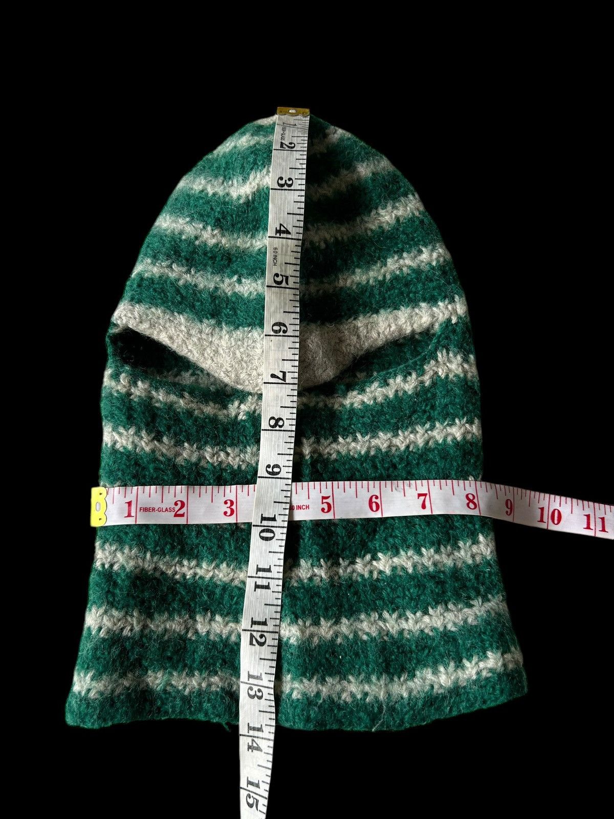 Japanese Brand × Kapital × Vintage Balaclava Masked Crochet Knitted Handmade Rare ☠️☠️ Size ONE SIZE - 8 Thumbnail