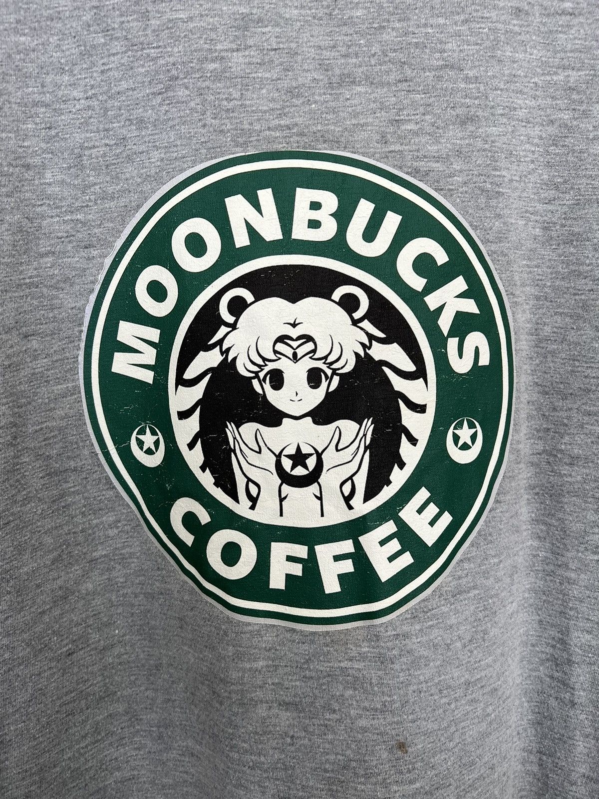 Anime Sailor Moon x Starbucks anima humor tee Size US L / EU 52-54 / 3 - 3 Thumbnail