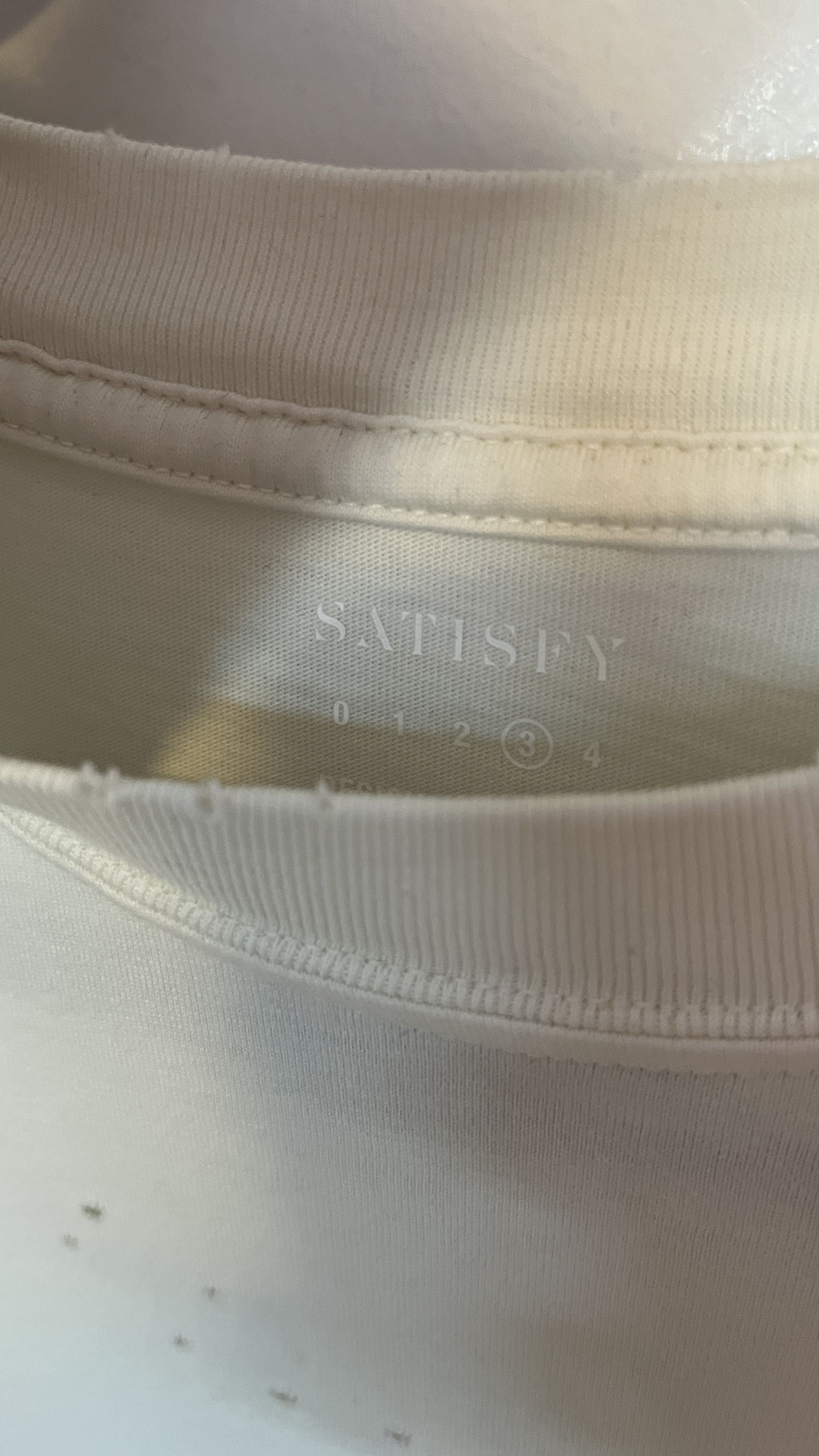 Satisfy Satisfy Running MothTech Tee OG Off White Large 🌊 Size US L / EU 52-54 / 3 - 2 Thumbnail