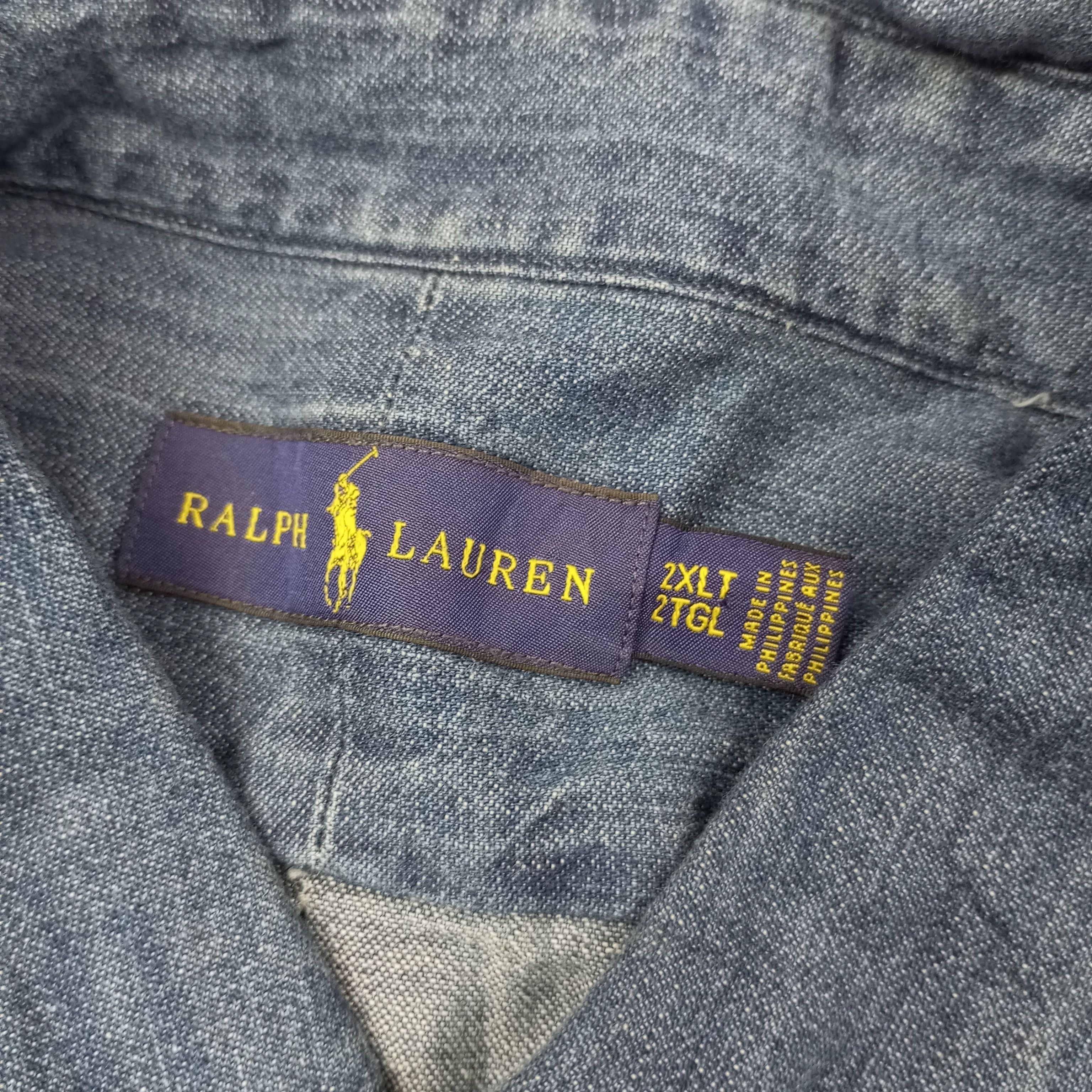 Ralph Lauren Ralph Lauren Fashion Brand Small Logo Shirt c223n33 Size US XXL / EU 58 / 5 - 4 Thumbnail