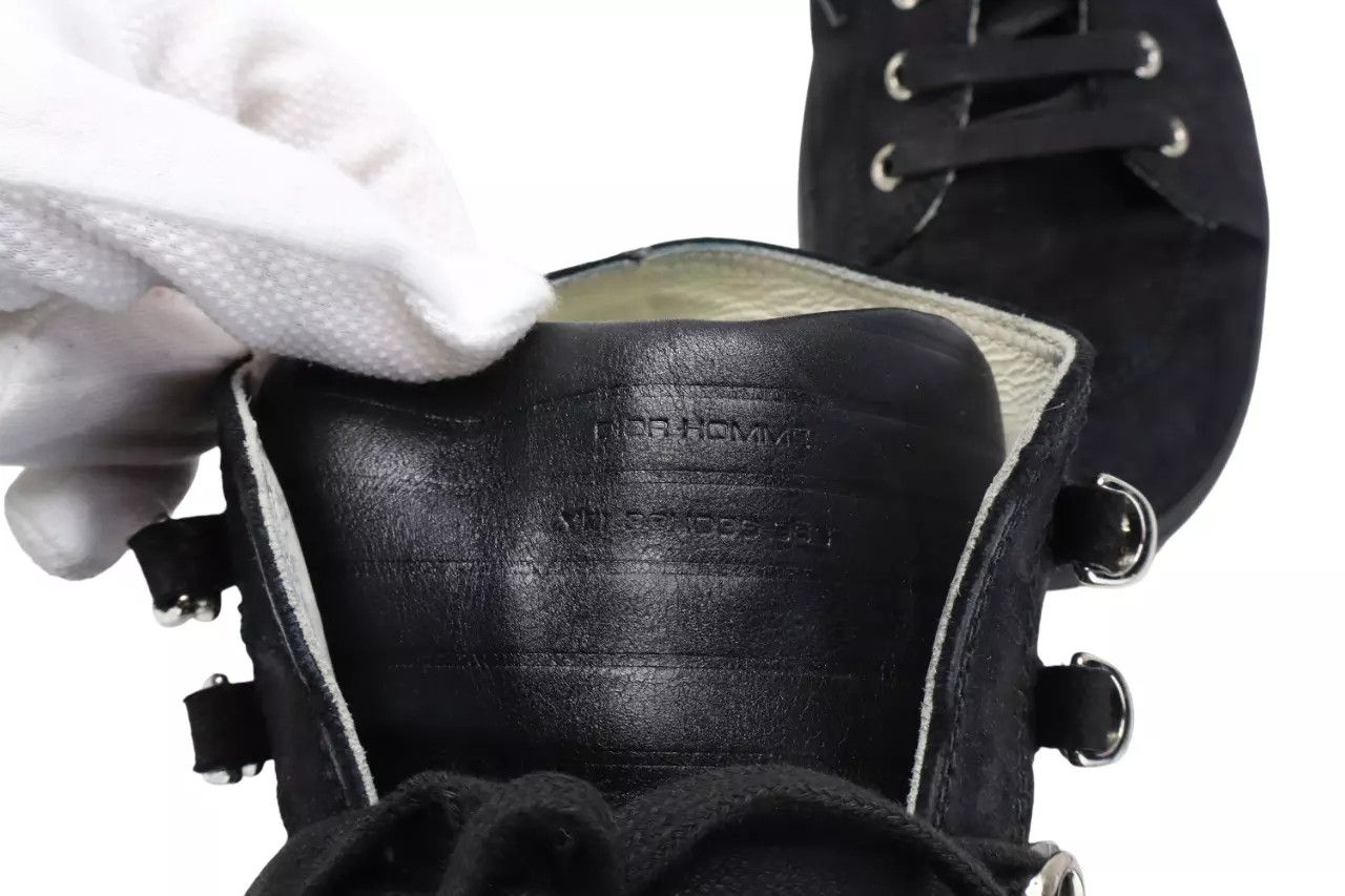 Dior DIOR Sneakers Men's FR 42 Black Suede Leather Almond Toe Size US 9 / EU 42 - 8 Thumbnail