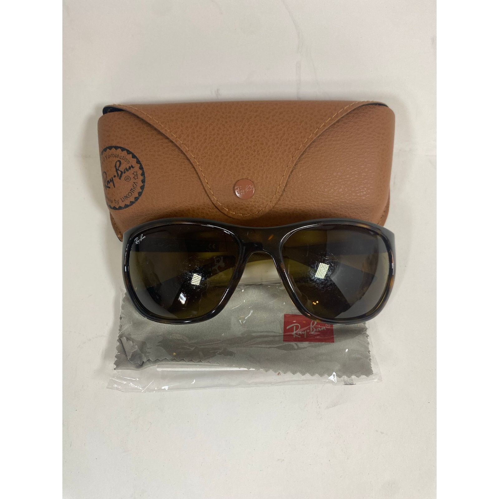 RayBan Ray-Ban Sunglasses in Light Havana Brown Size ONE SIZE - 1 Thumbnail